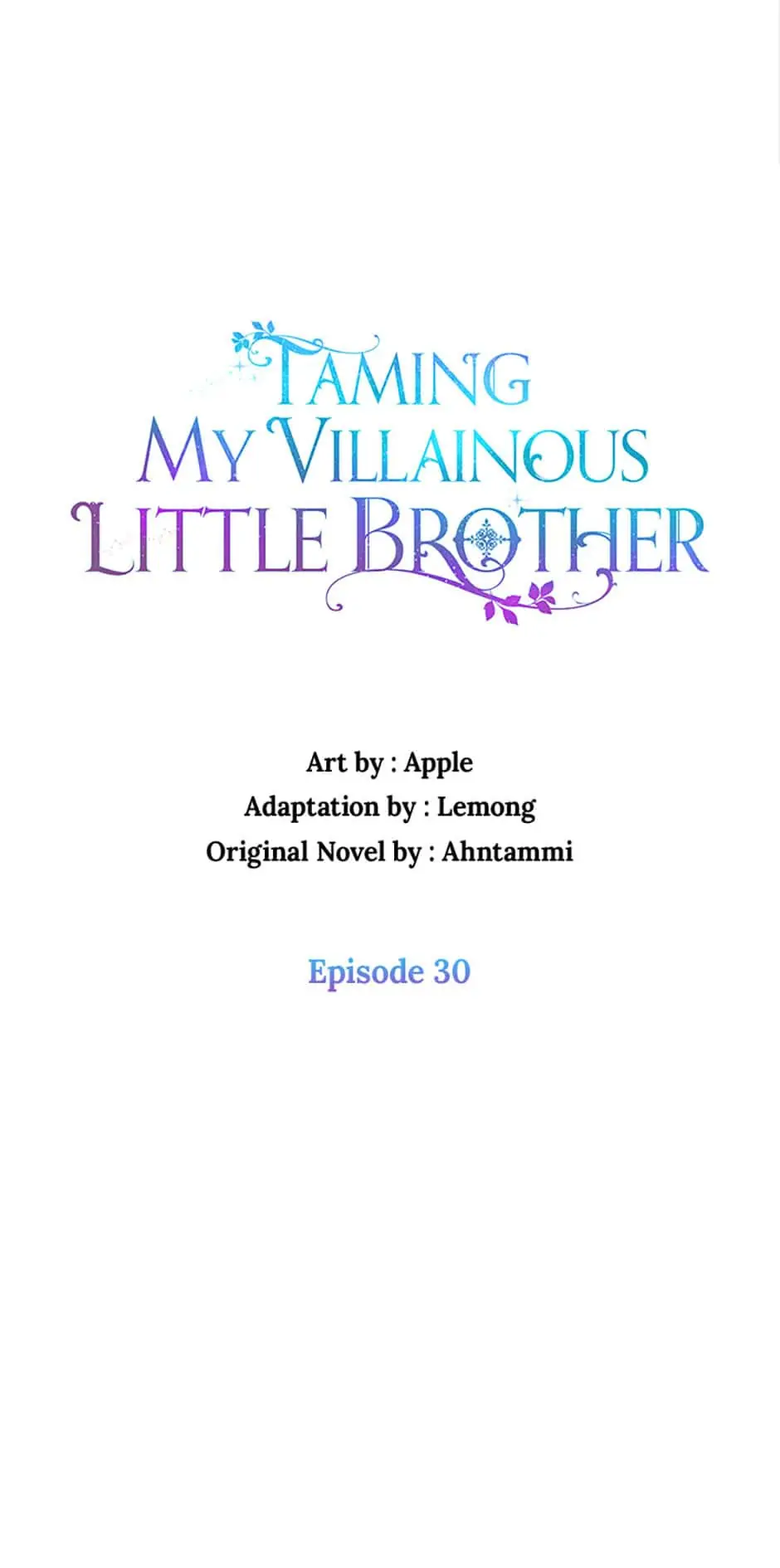 Taming My Villainous Little Brother Chapter 30 - page 19