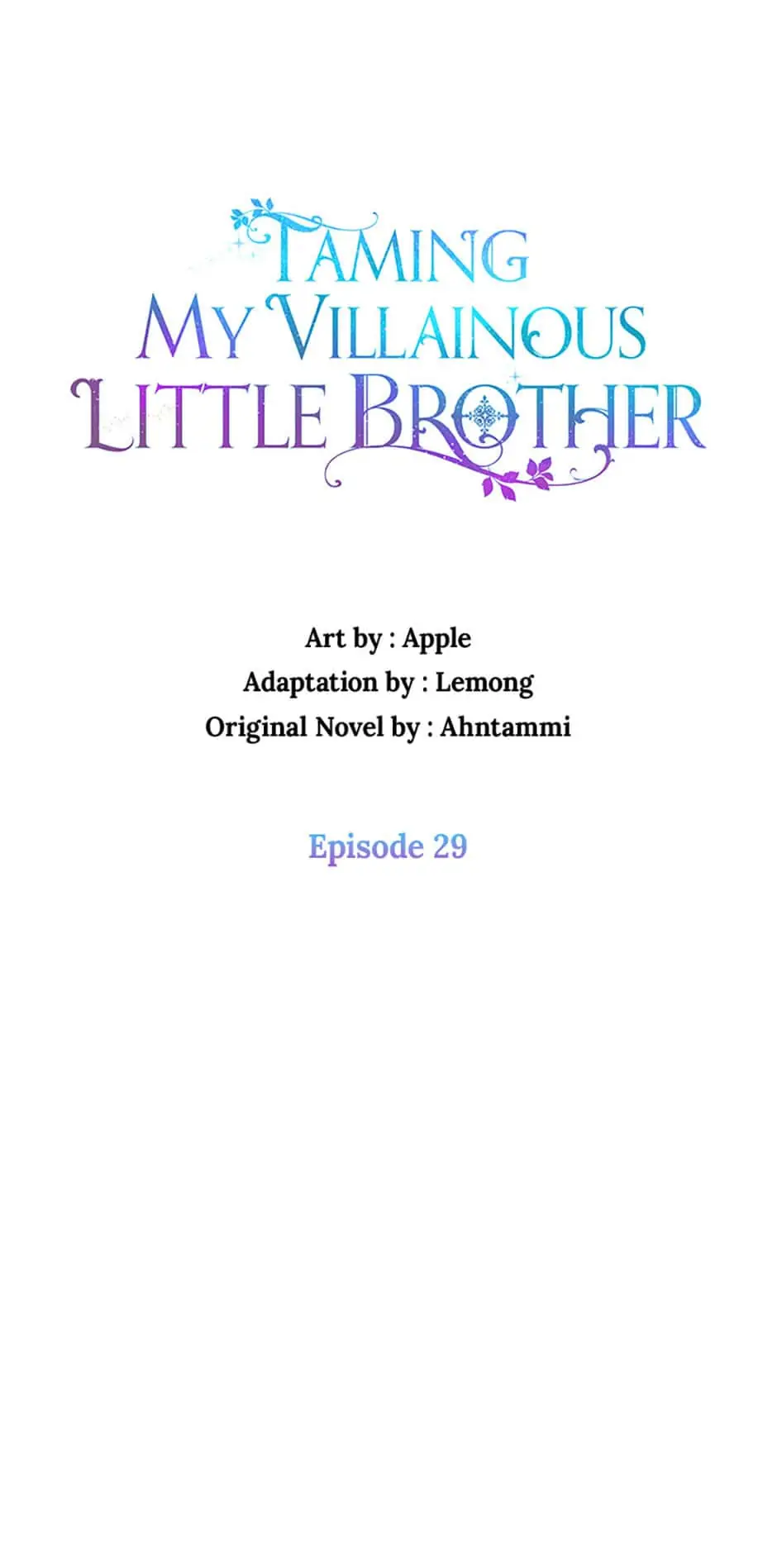 Taming My Villainous Little Brother Chapter 29 - page 33