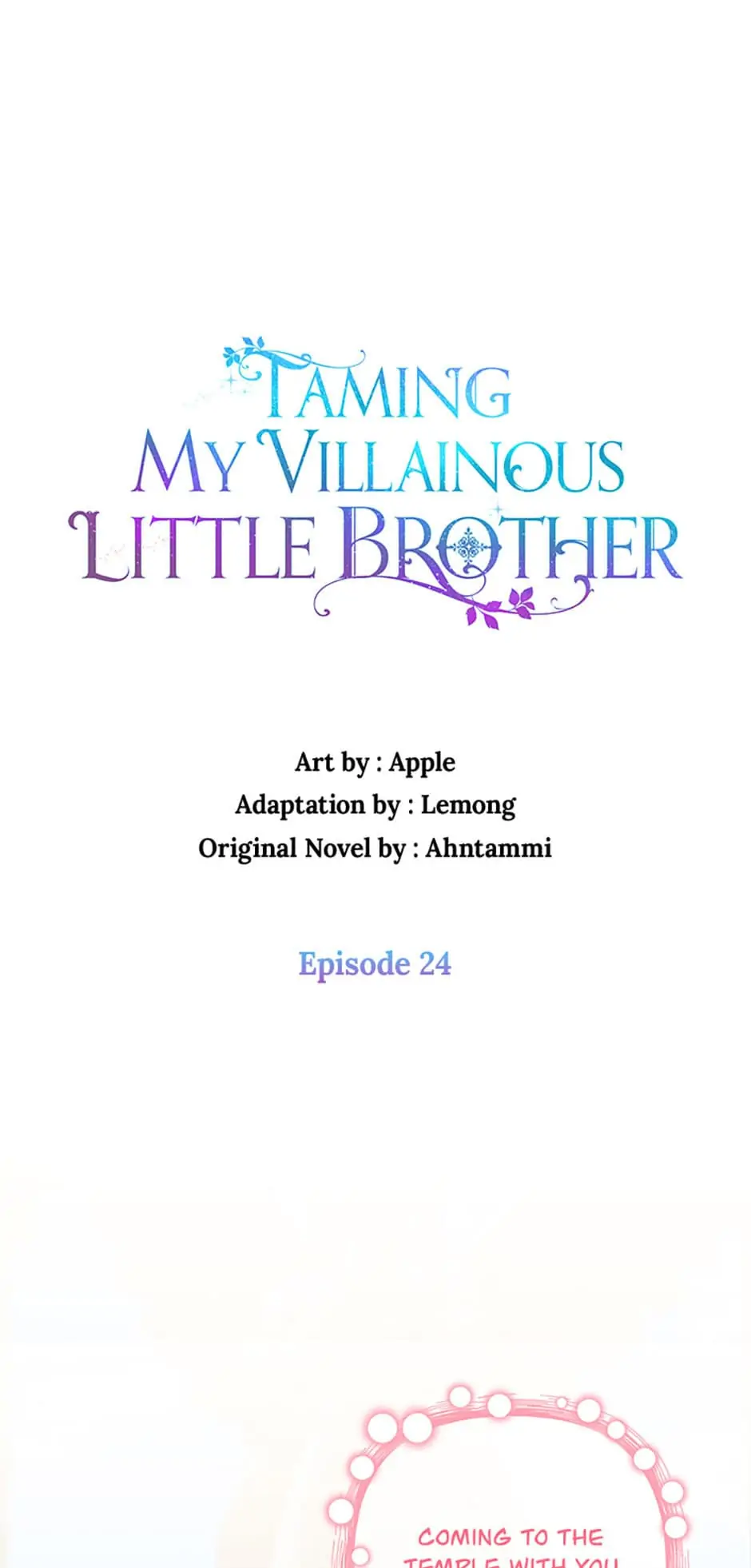 Taming My Villainous Little Brother Chapter 24 - page 20