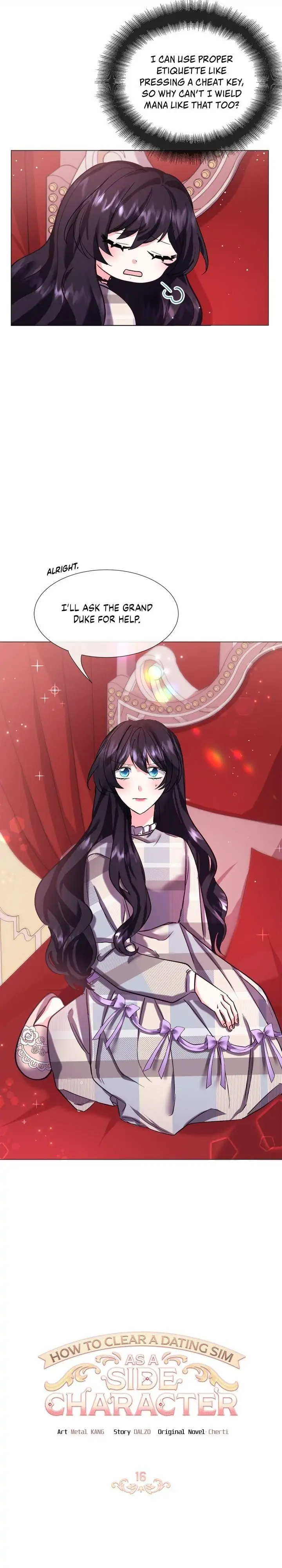 How to Clear a Dating Sim as a Side Character Chapter 16 - page 3