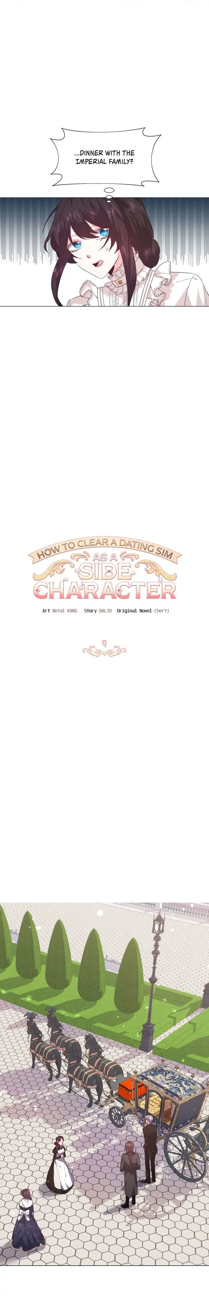 How to Clear a Dating Sim as a Side Character Chapter 9 - page 3