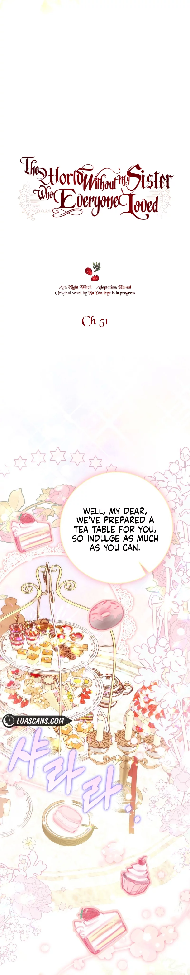 The World Without My Sister Who Everyone Loved Chapter 51 - page 5