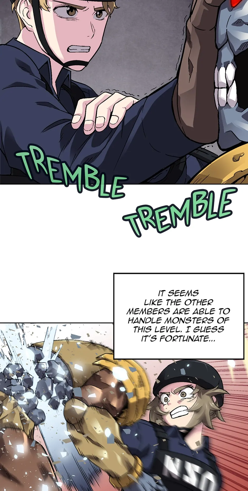 Golem Dungeon Rush Chapter 41 - page 42