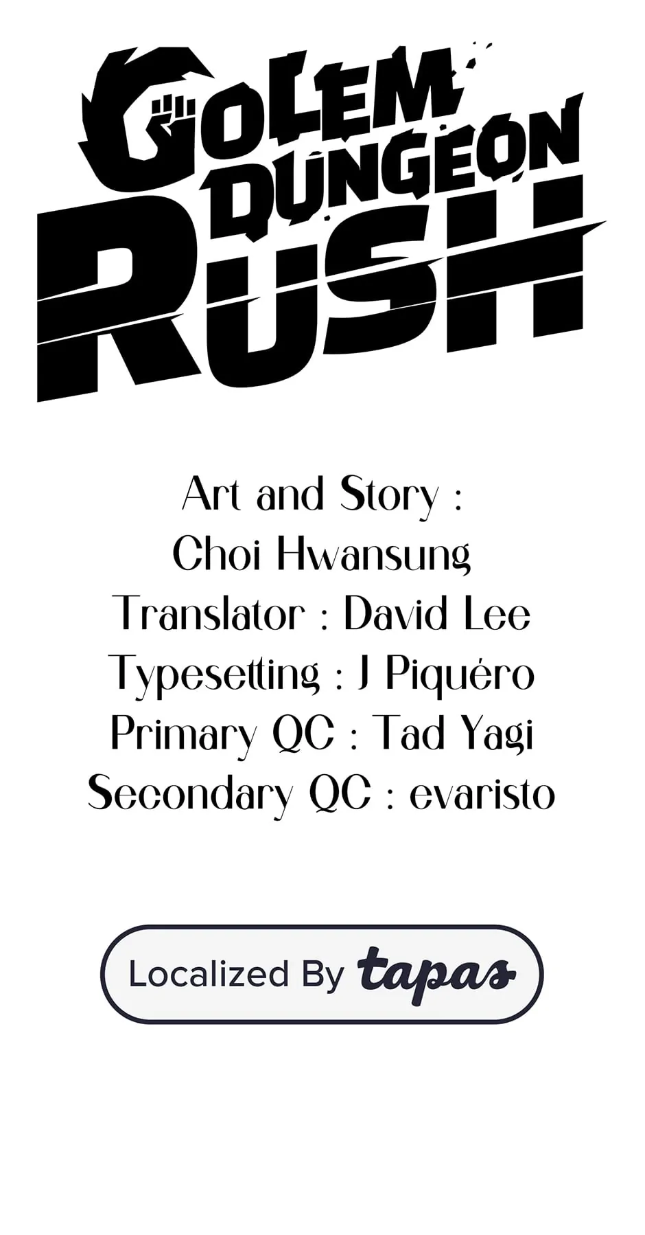 Golem Dungeon Rush Chapter 43 - page 10