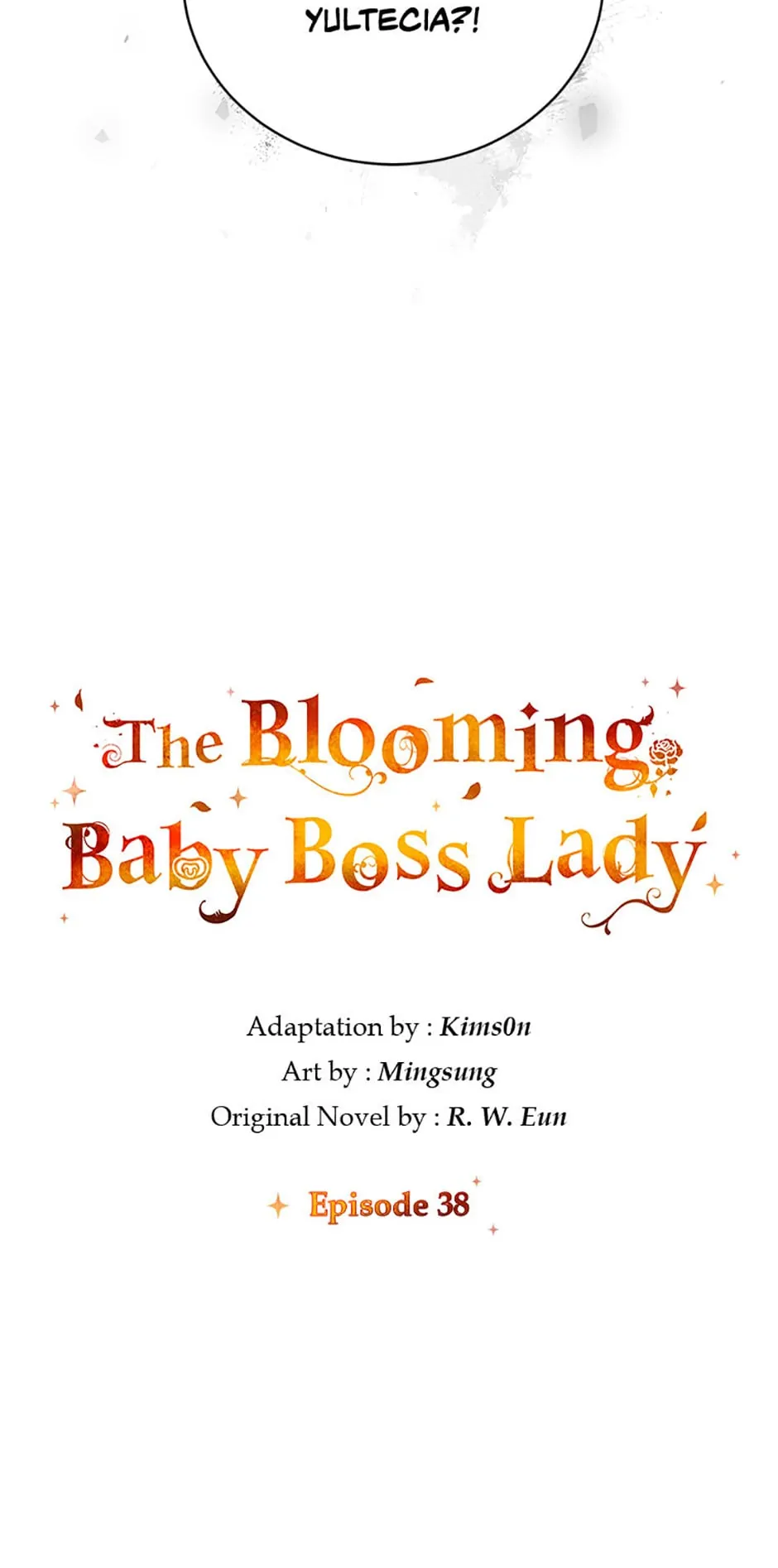 The Blooming Baby Boss Lady Chapter 38 - page 9
