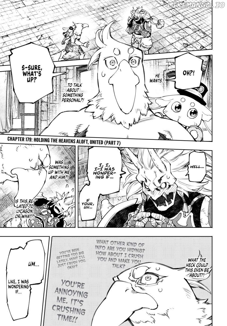 Shangri-La Frontier ~ Kusoge Hunter, Kamige ni Idoman to su~ Chapter 179 - page 1