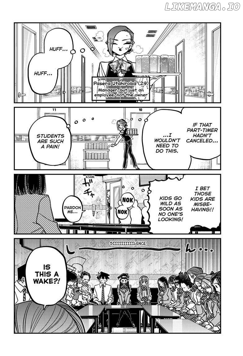 Komi-san wa Komyushou Desu Chapter 456 - page 8