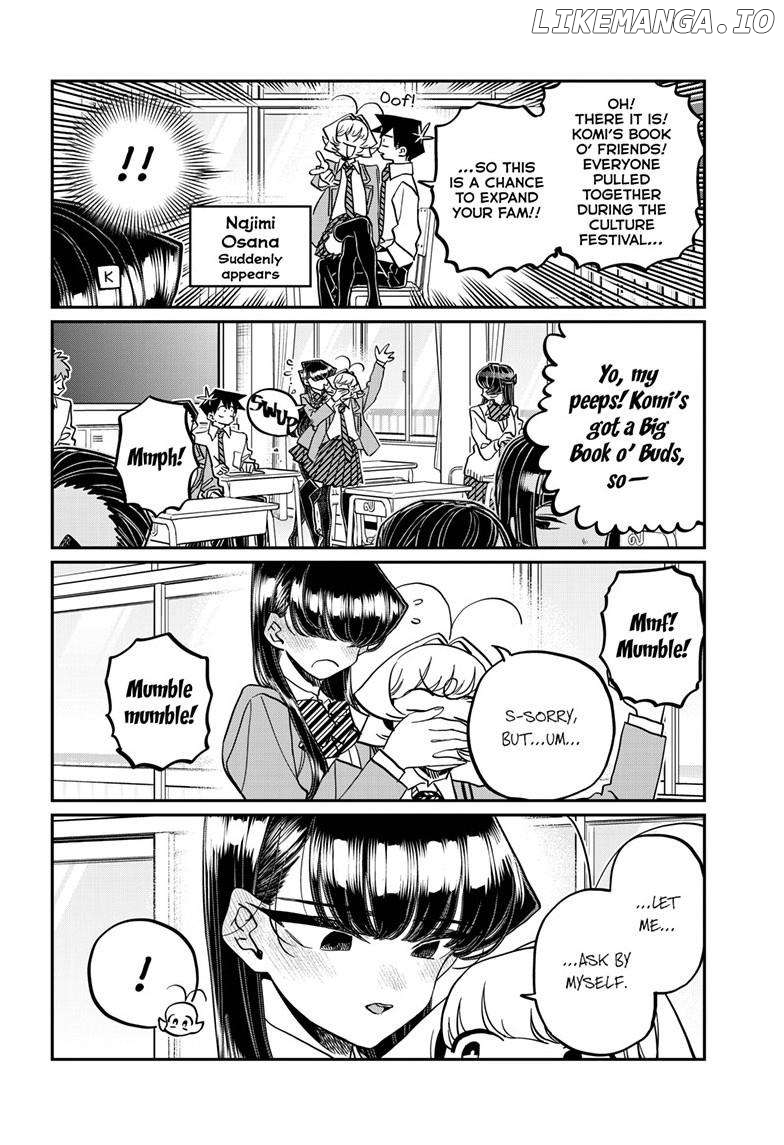 Komi-san wa Komyushou Desu Chapter 458 - page 3