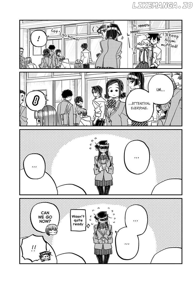Komi-san wa Komyushou Desu Chapter 458 - page 4