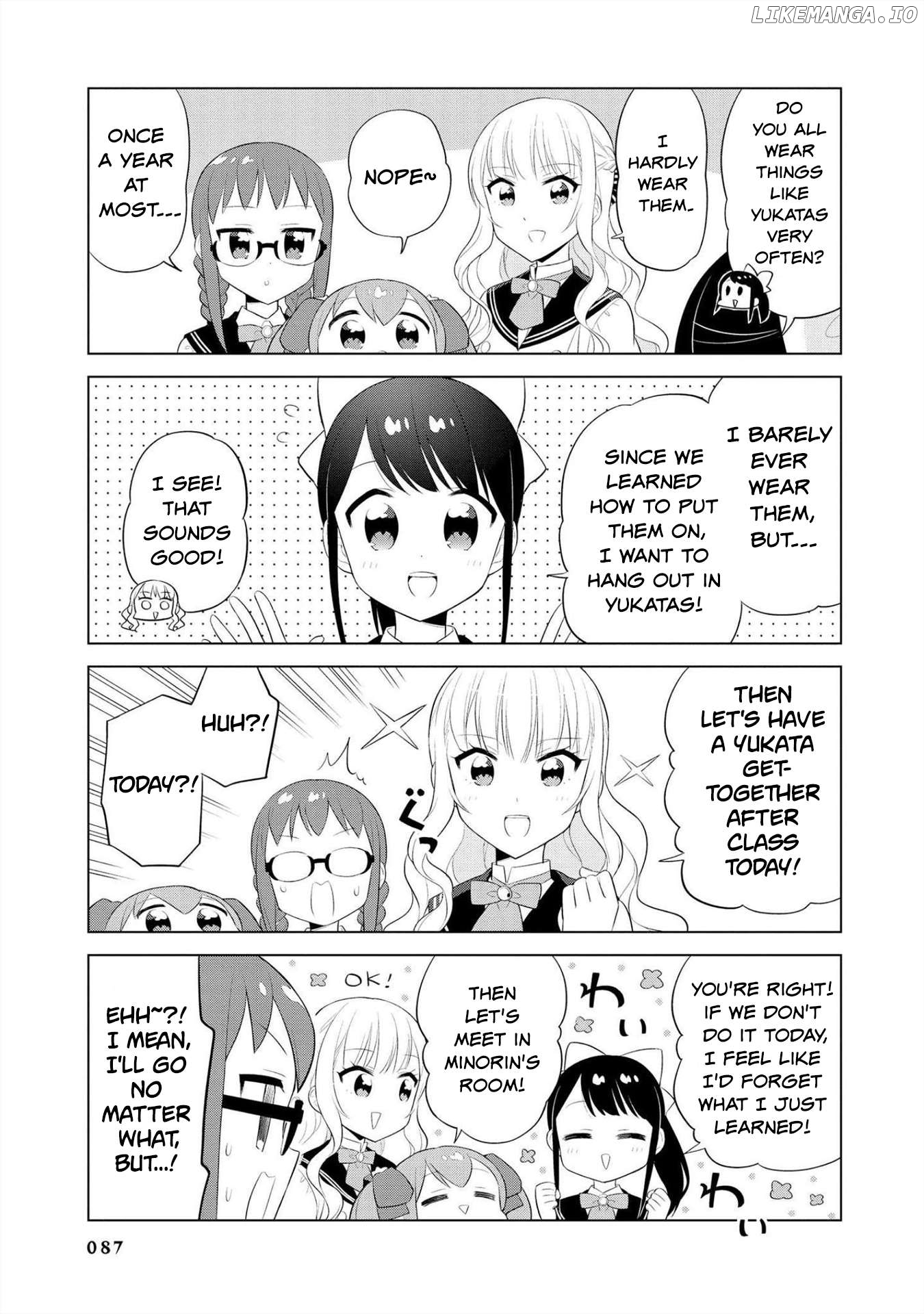 Minori & 100 Ladies Chapter 19 - page 5