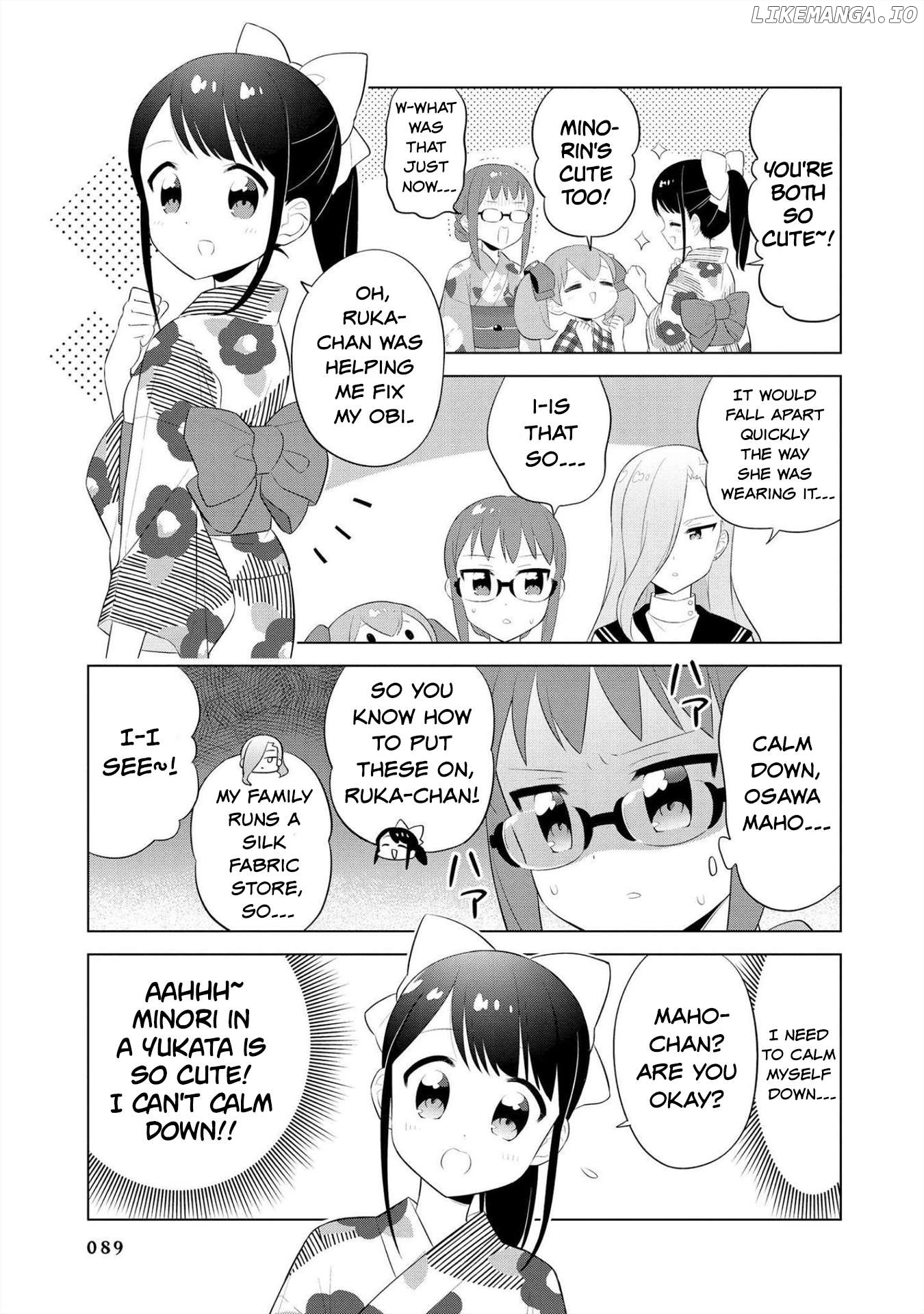 Minori & 100 Ladies Chapter 19 - page 7
