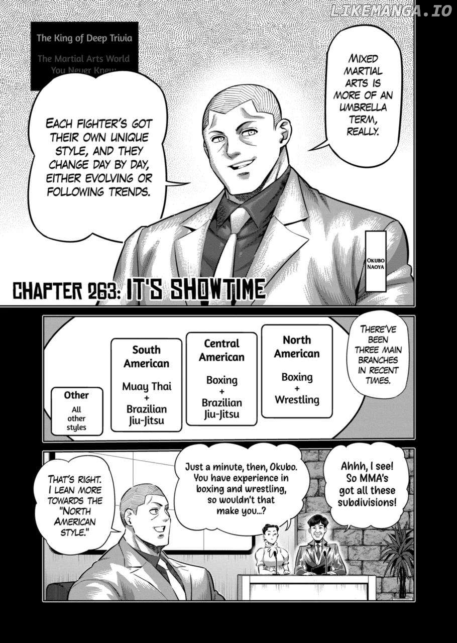 Kengan Omega Chapter 263 - page 1