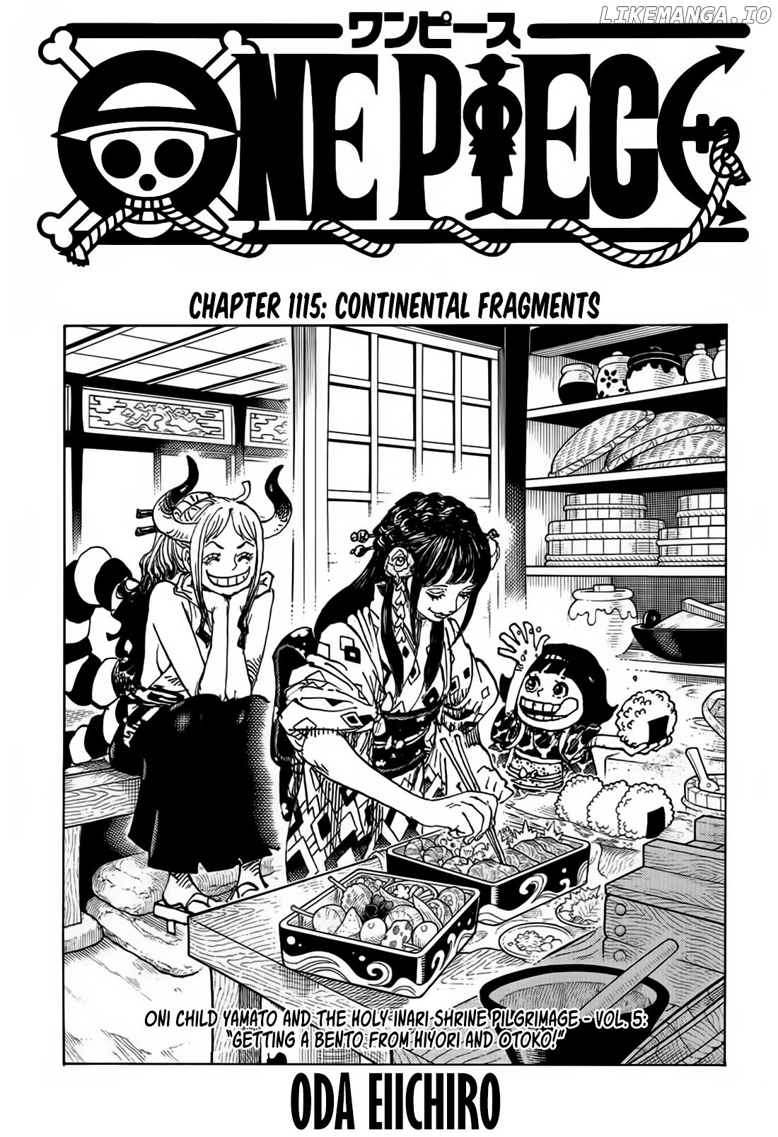 One Piece Chapter 1115 - page 1