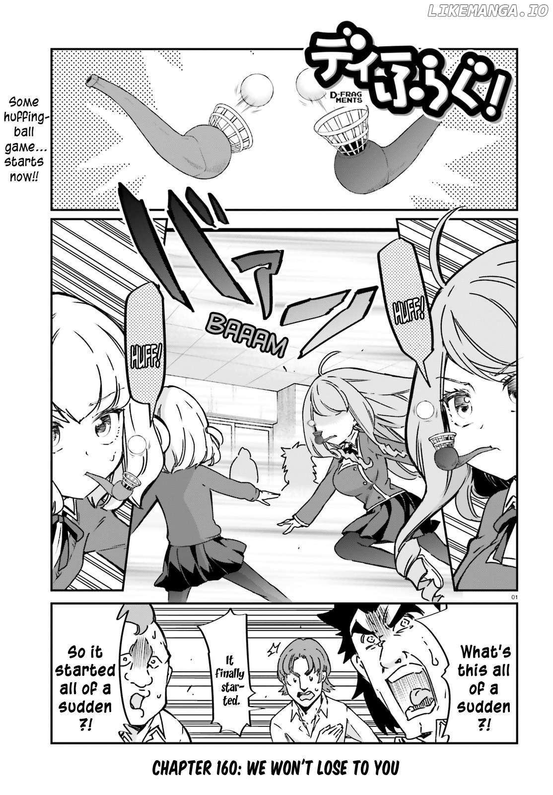 D-Frag! Chapter 160 - page 1