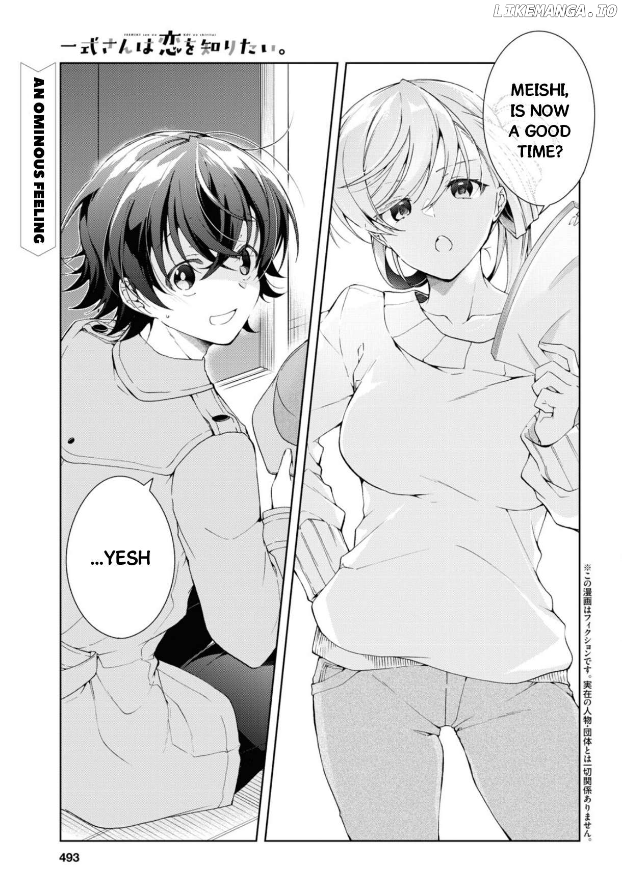 Isshiki-san wa Koi wo shiritai Chapter 36 - page 2