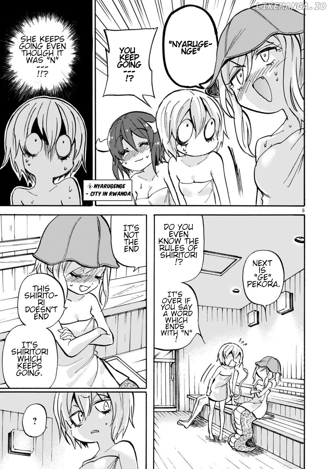 Jashin-chan Dropkick Chapter 256 - page 5