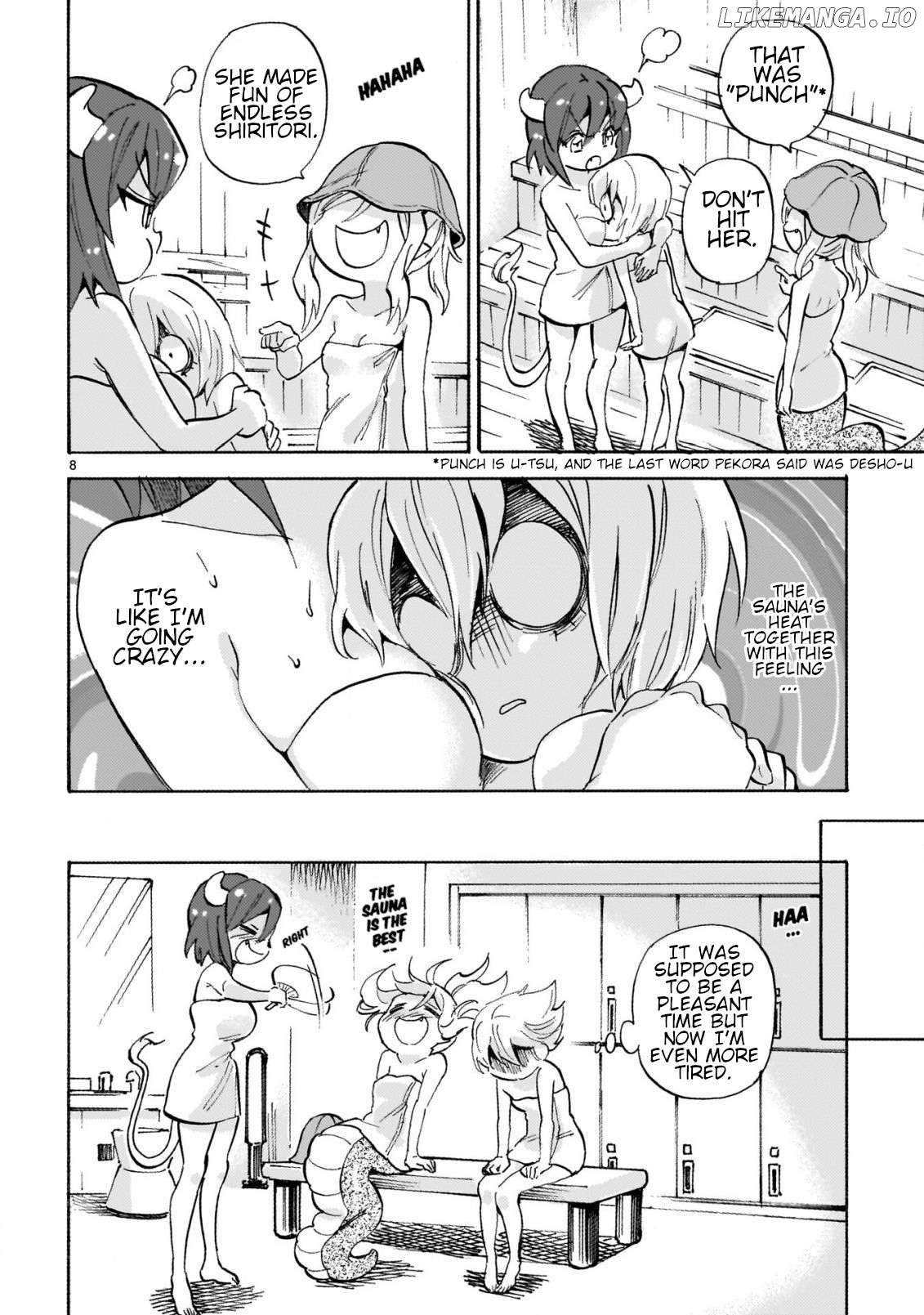 Jashin-chan Dropkick Chapter 256 - page 8