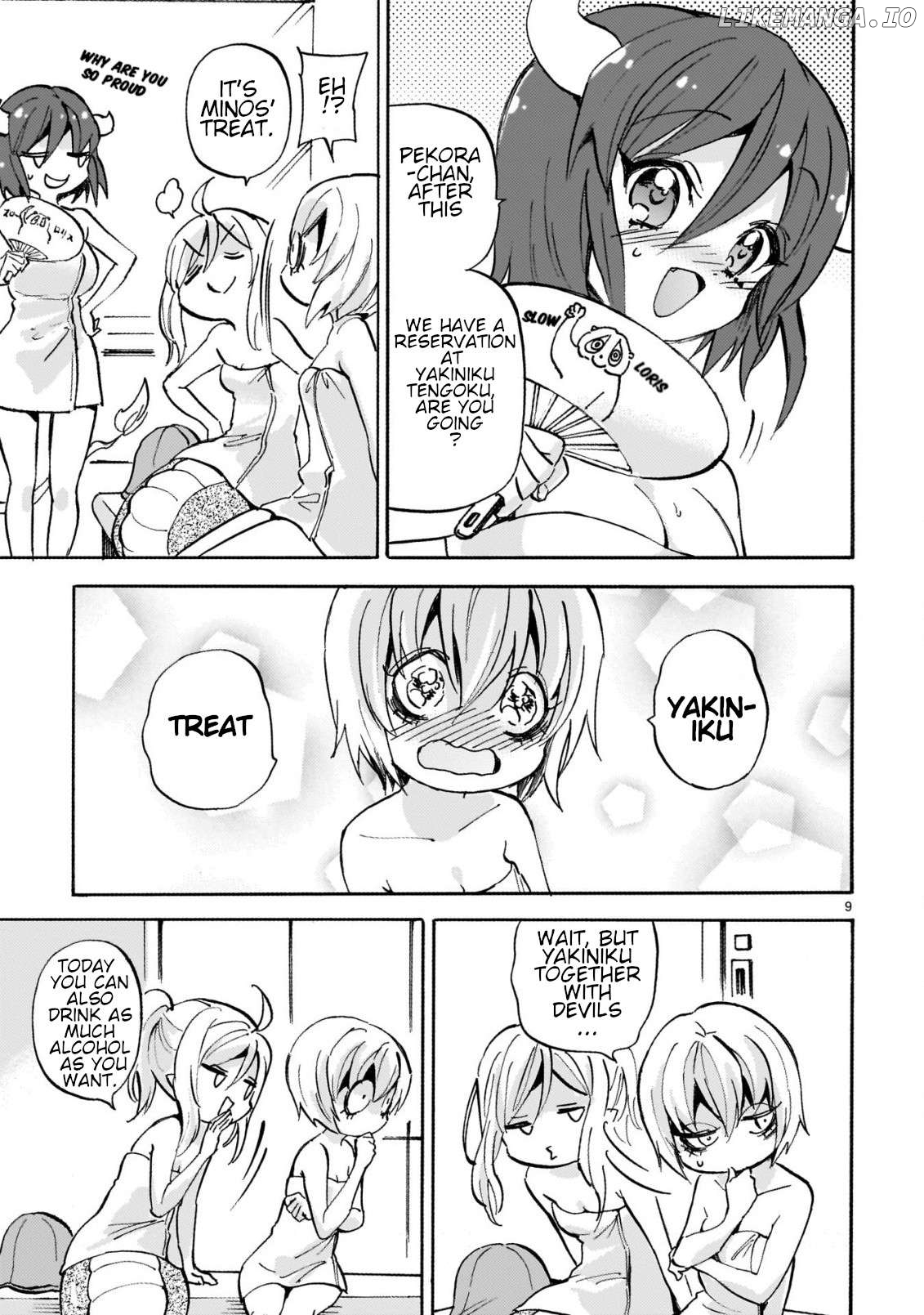 Jashin-chan Dropkick Chapter 256 - page 9