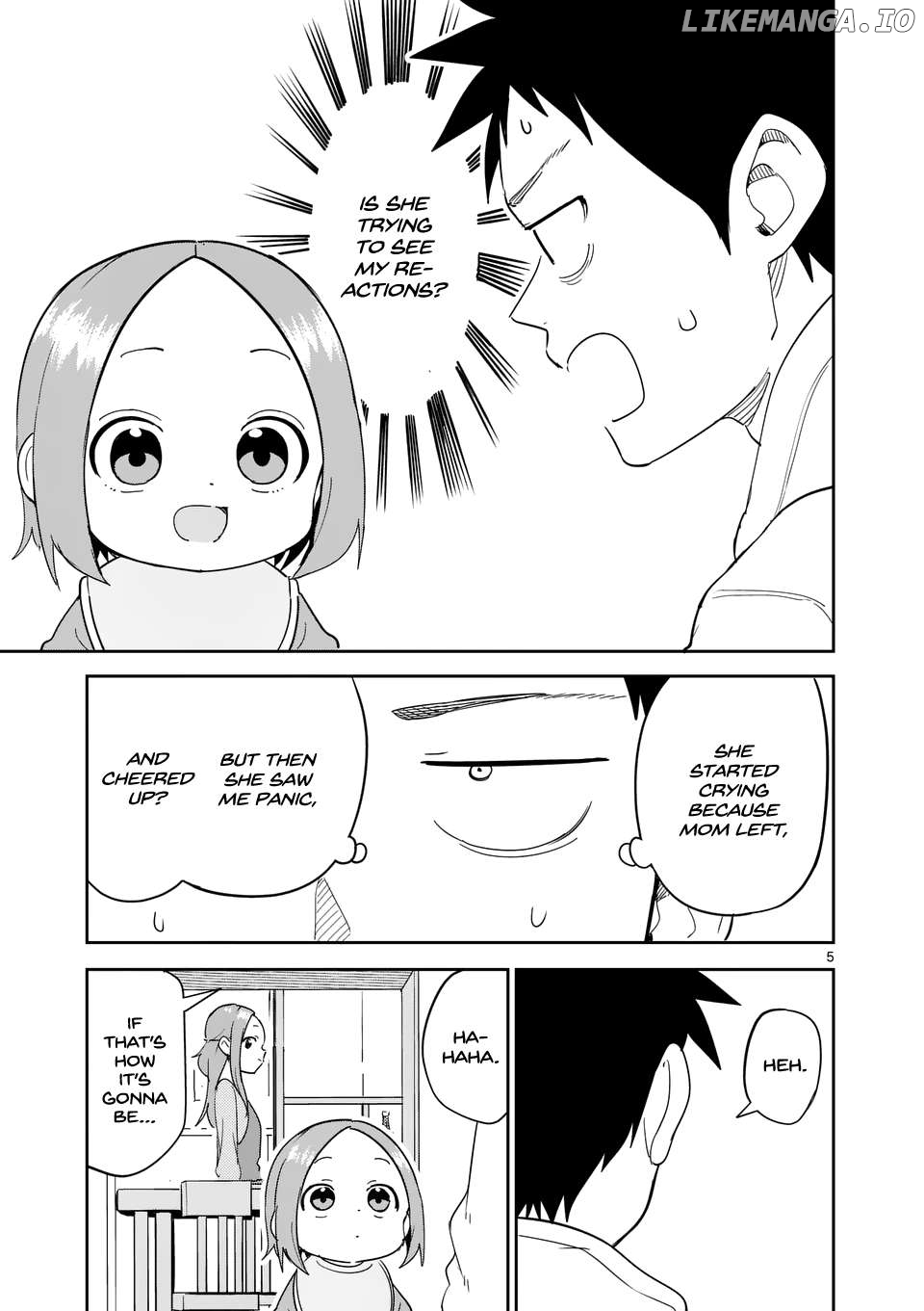 Karakai Jouzu no (Moto) Takagi-san Chapter 310 - page 5