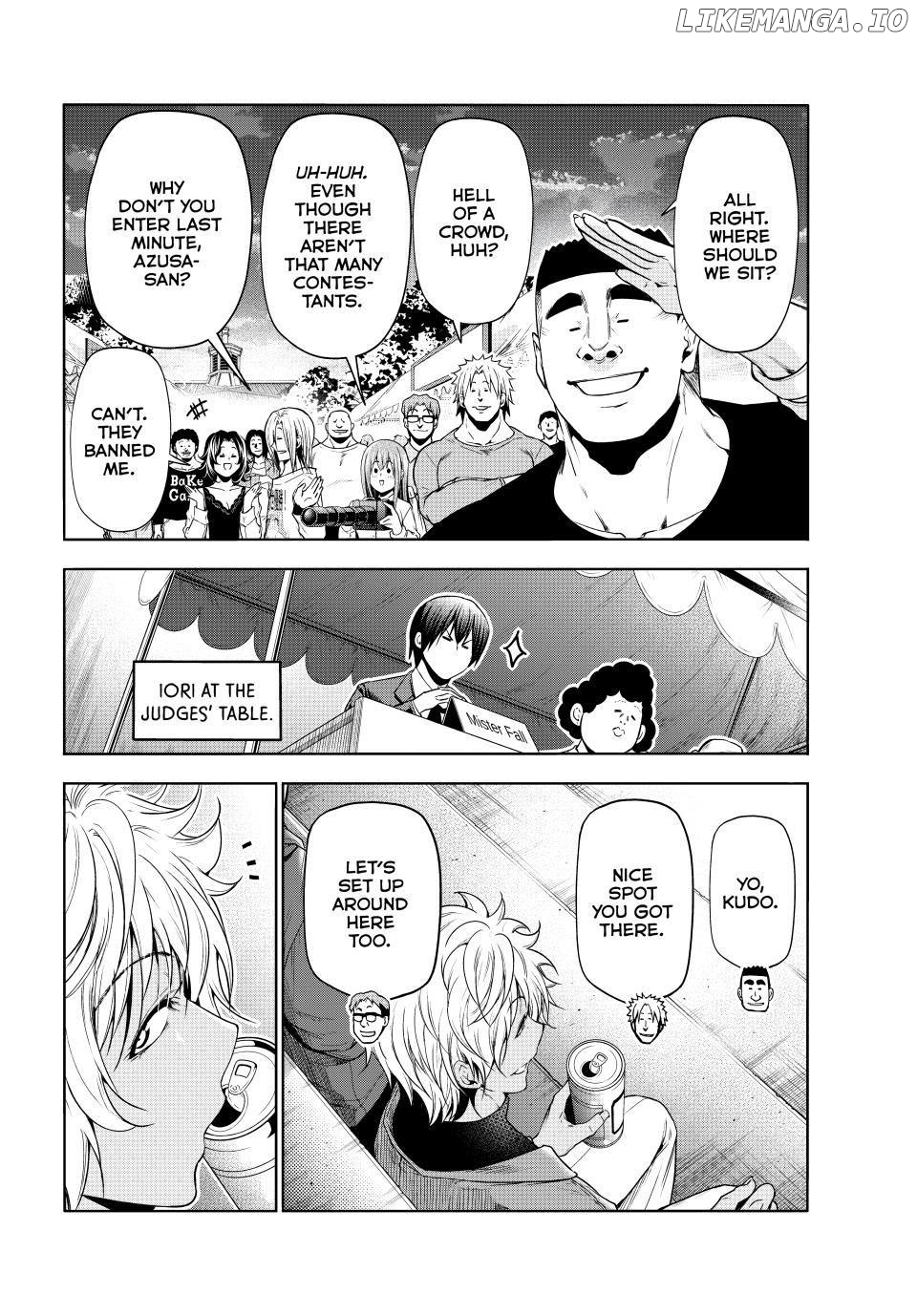 Grand Blue Chapter 93 - page 23