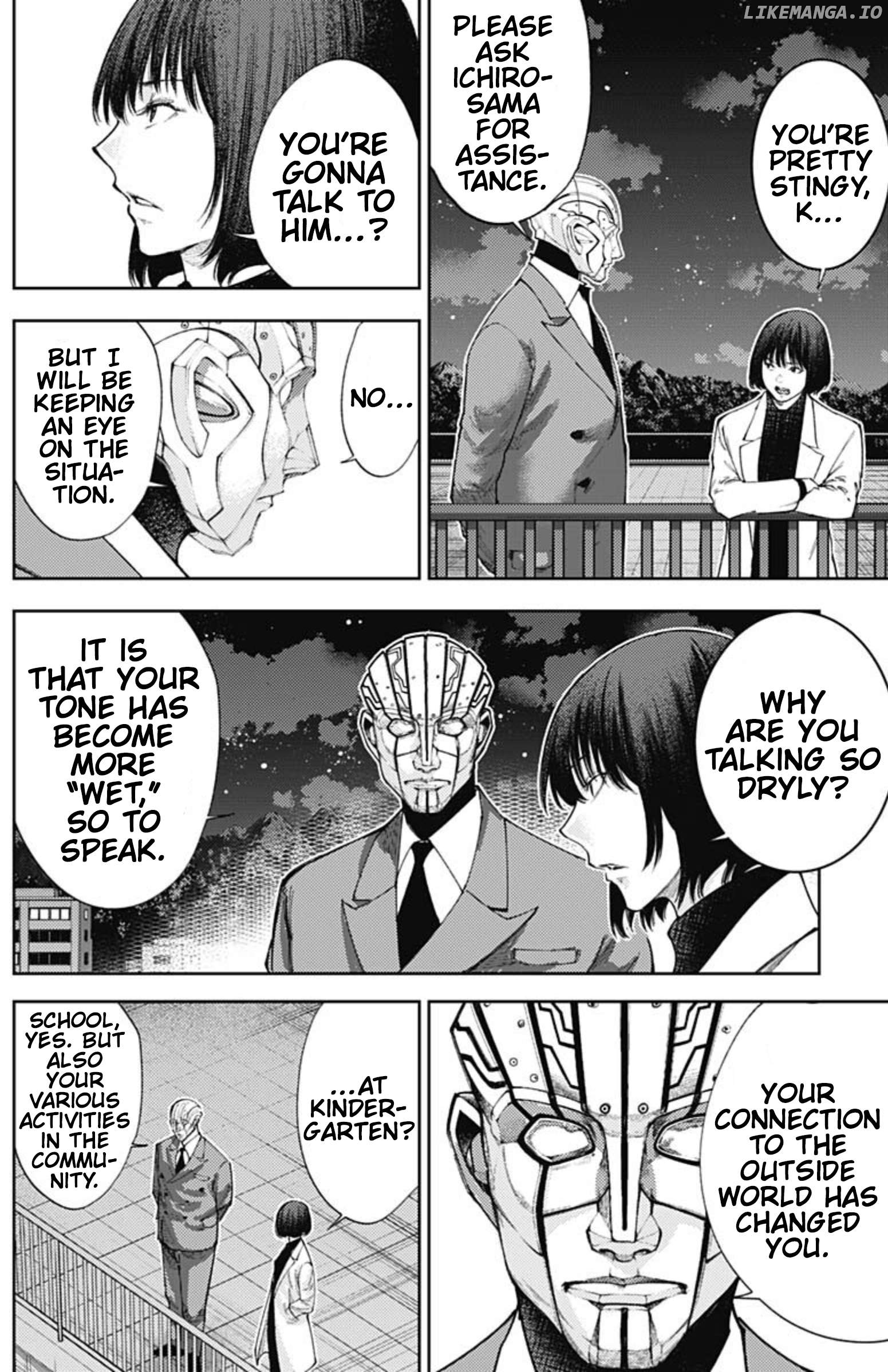 There is no true peace in this world -Shin Kamen Rider SHOCKER SIDE- Chapter 49 - page 4