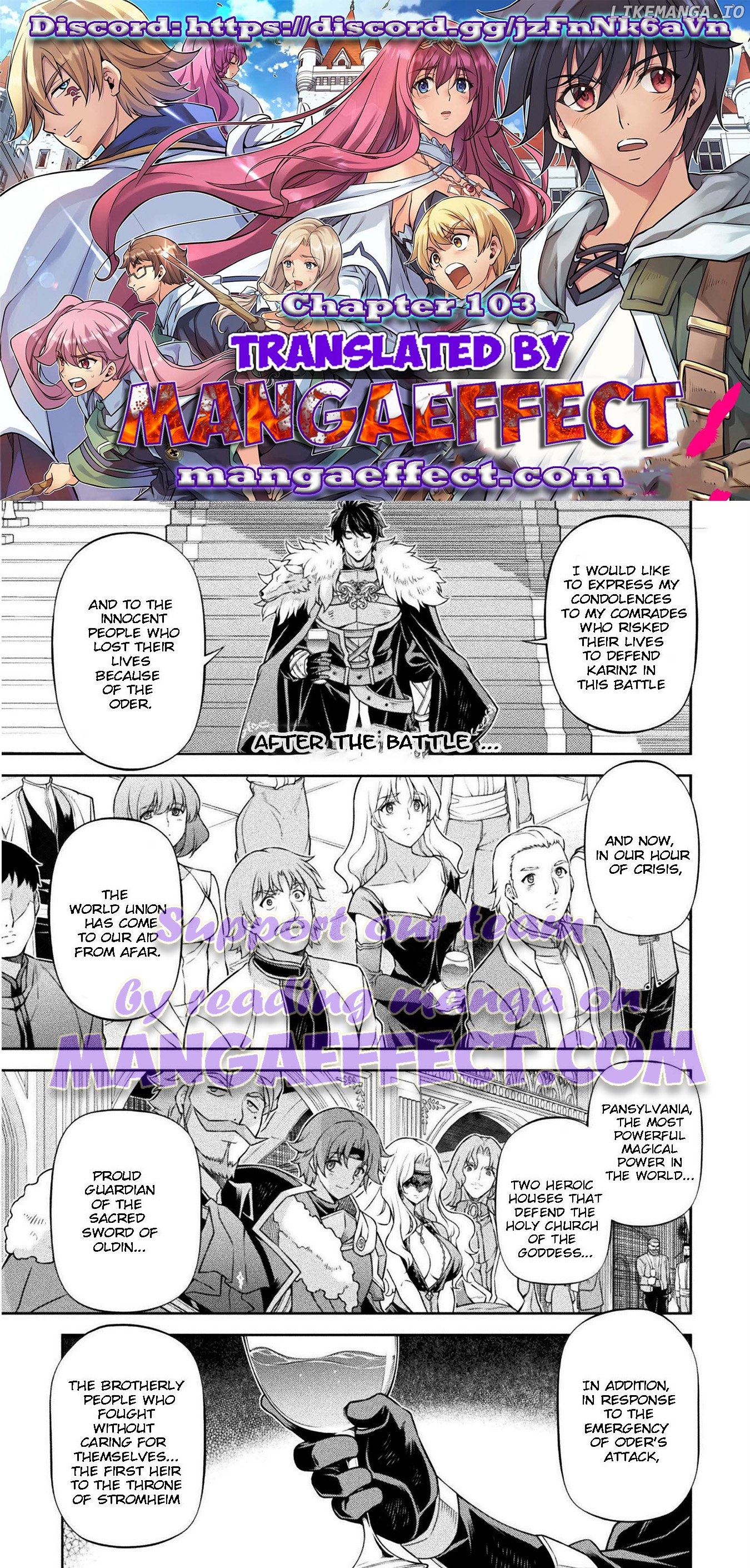 Drawing: The Greatest Mangaka Becomes A Skilled “Martial Artist” In Another World Chapter 103 - page 1