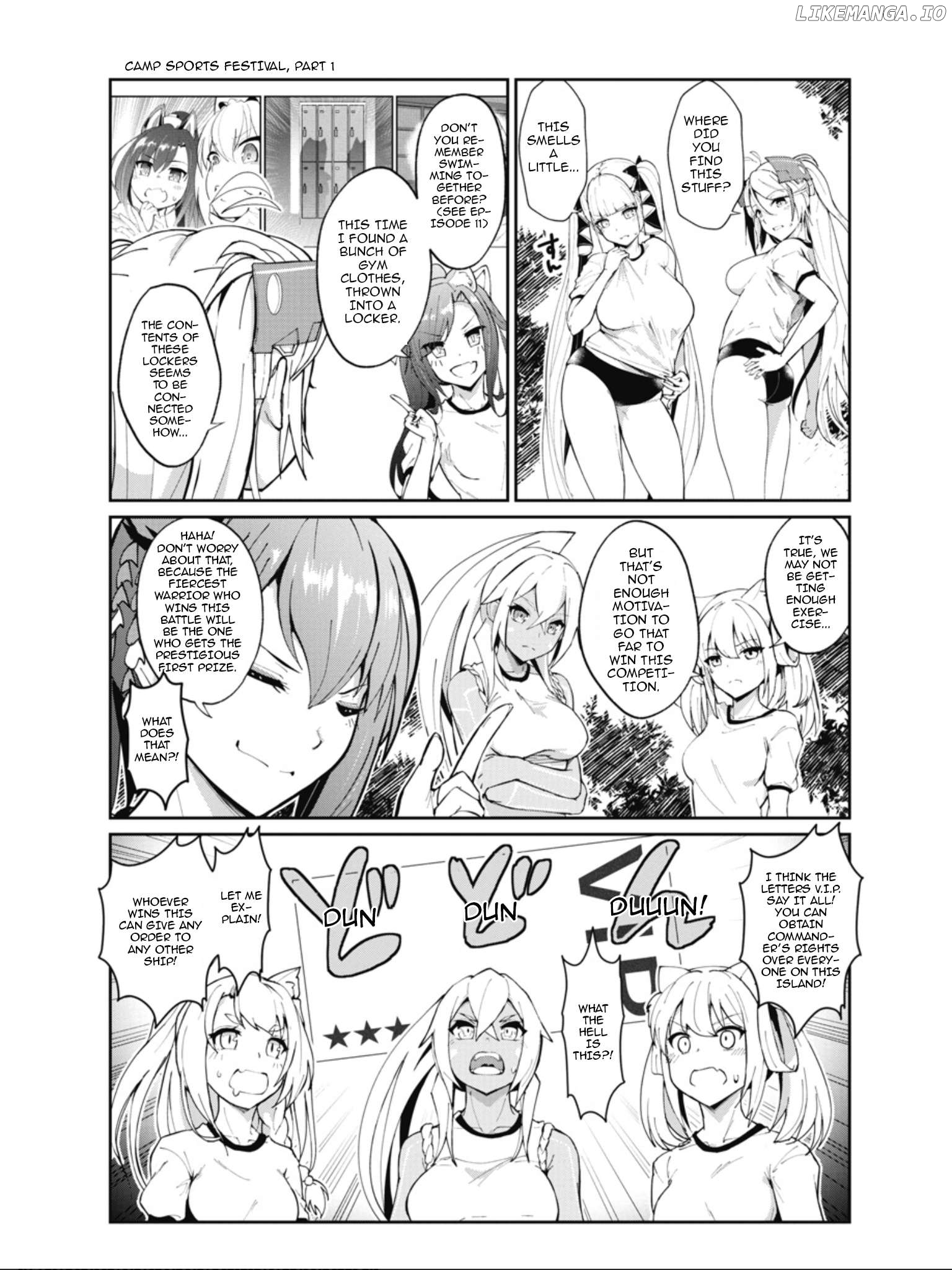 Azur Lane The Animation: Vacations Chapter 21 - page 3