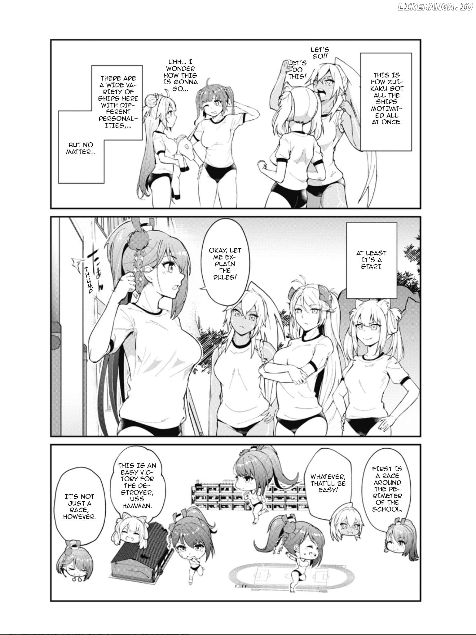 Azur Lane The Animation: Vacations Chapter 21 - page 4