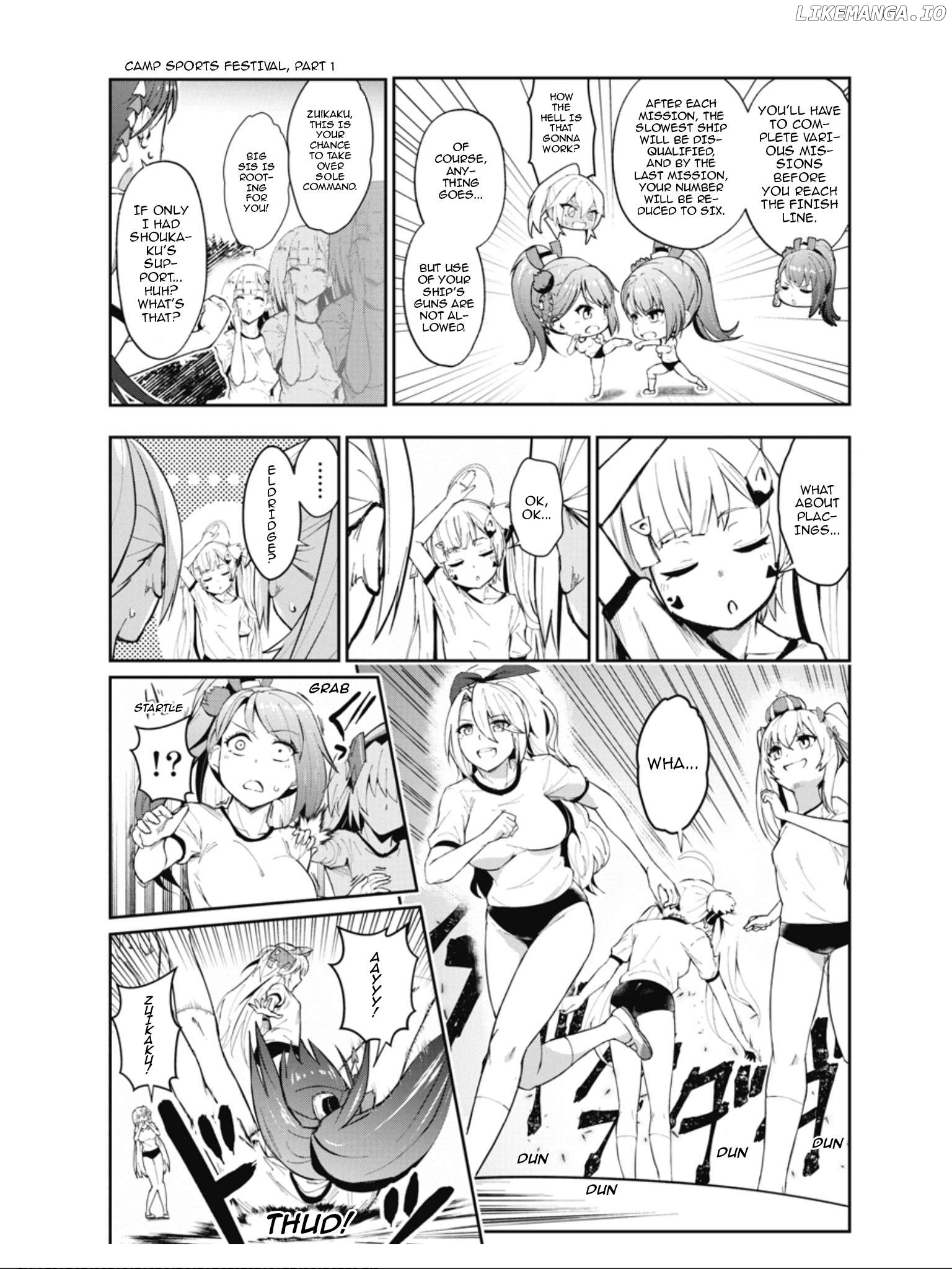 Azur Lane The Animation: Vacations Chapter 21 - page 5