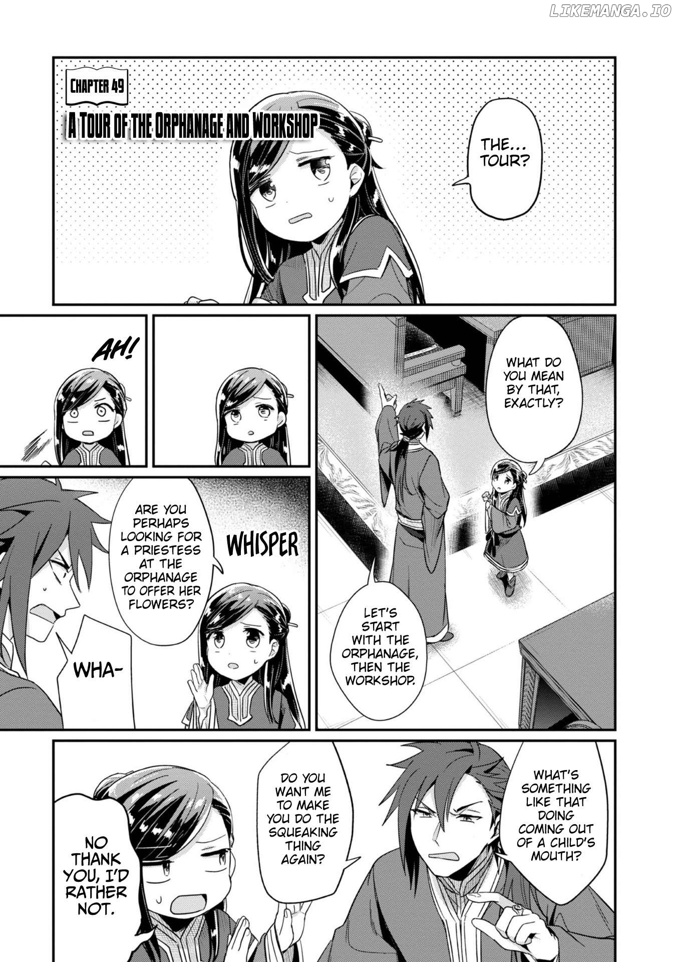 Ascendance of a Bookworm ~I'll Do Anything to Become a Librarian~ Part 2 「I'll Become a Shrine Maiden for Books!」 Chapter 49 - page 2