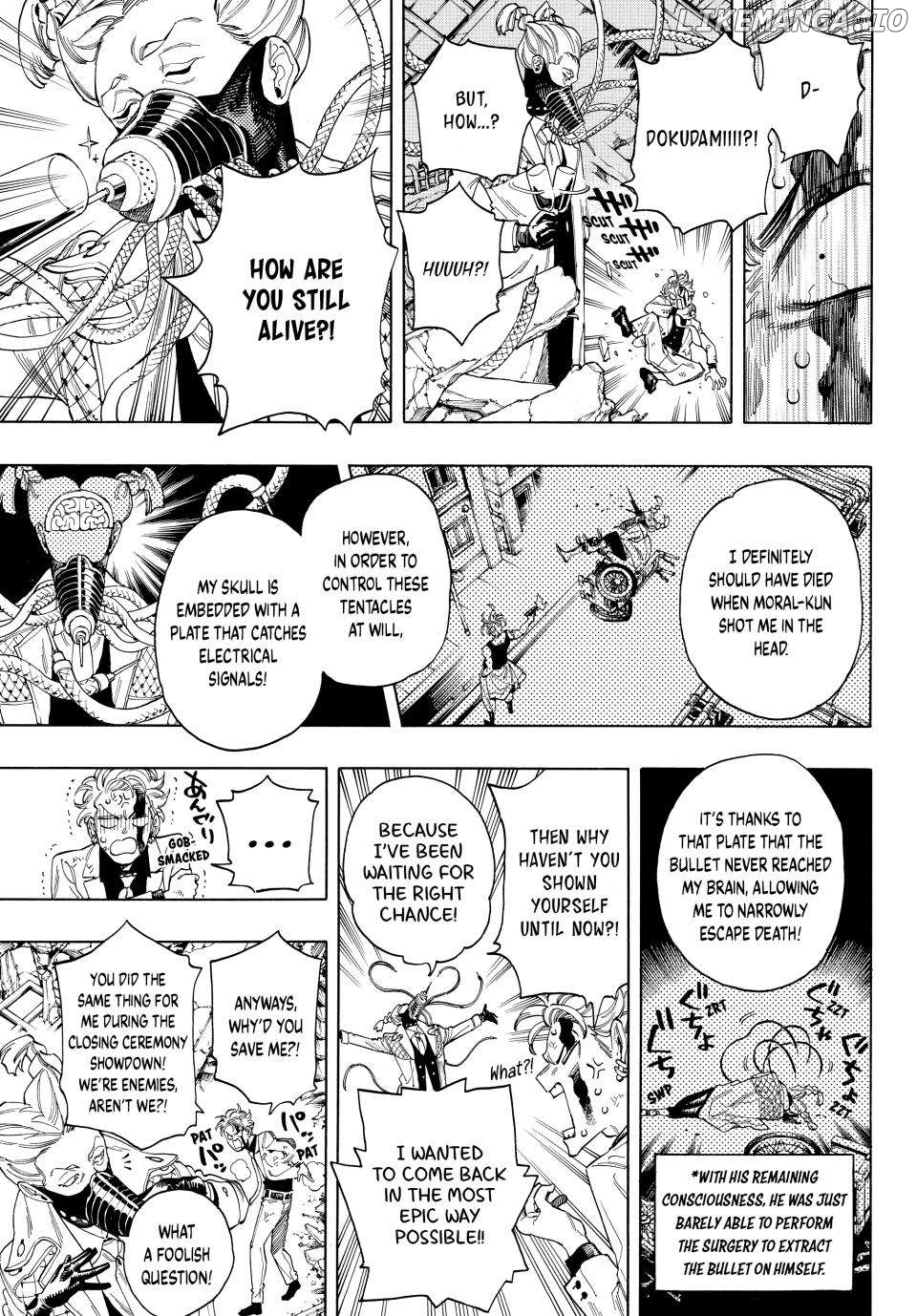 Akabane Honeko No Bodyguard Chapter 67 - page 3