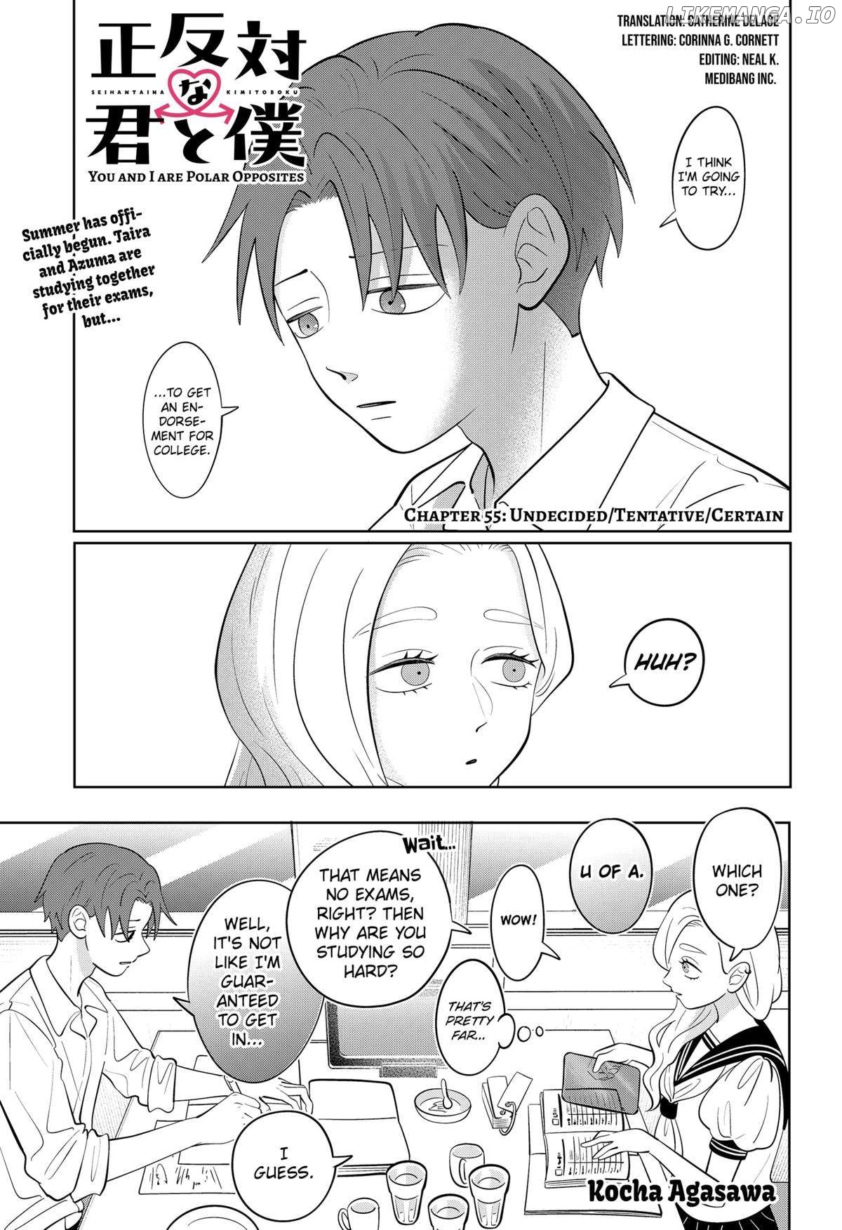 You And I Are Polar Opposites Chapter 55 - page 1