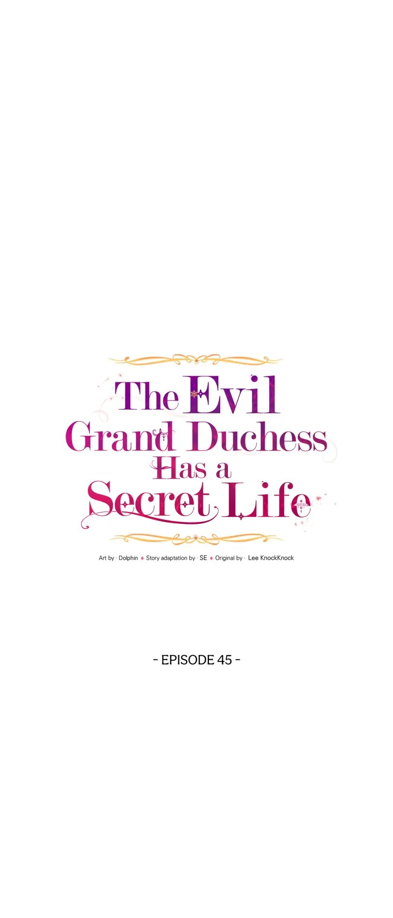 The Evil Grand Duchess Has a Secret Life Chapter 45 - page 58