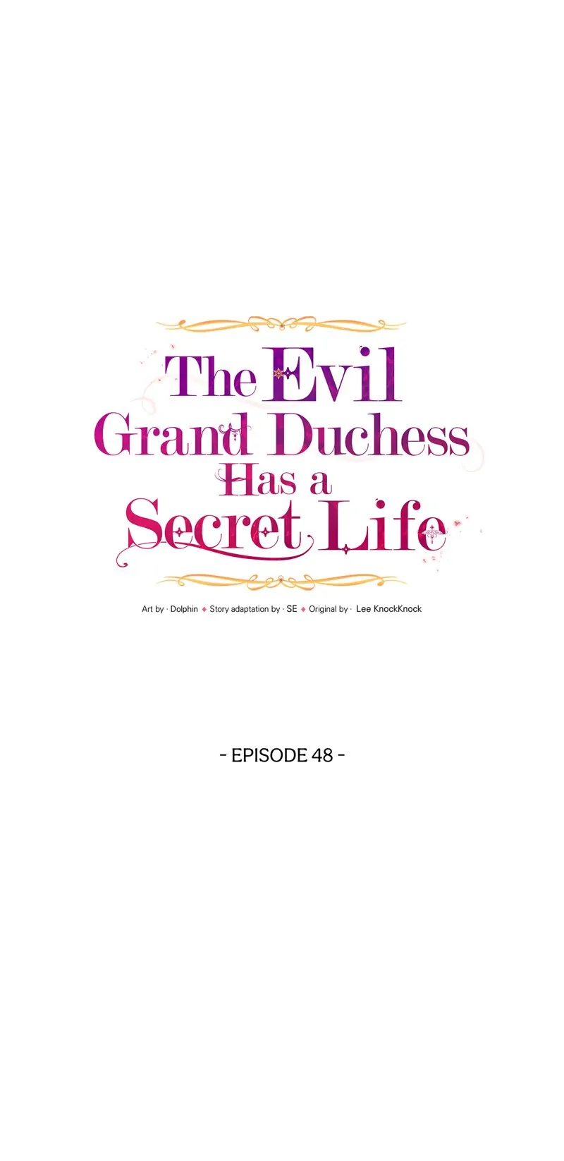The Evil Grand Duchess Has a Secret Life Chapter 48 - page 21