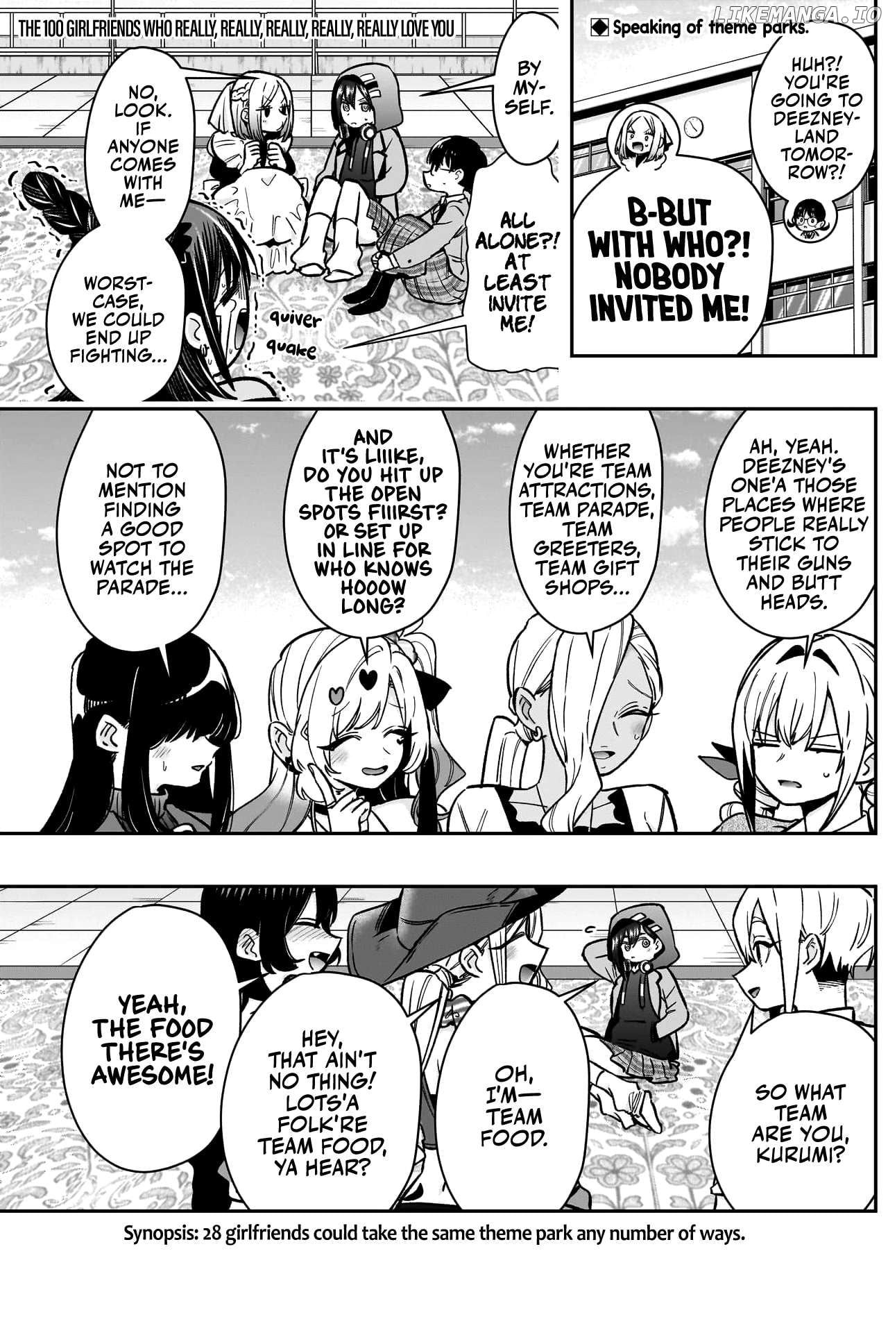 The 100 Girlfriends Who Really, Really, Really, Really, Really Love You Chapter 176 - page 2