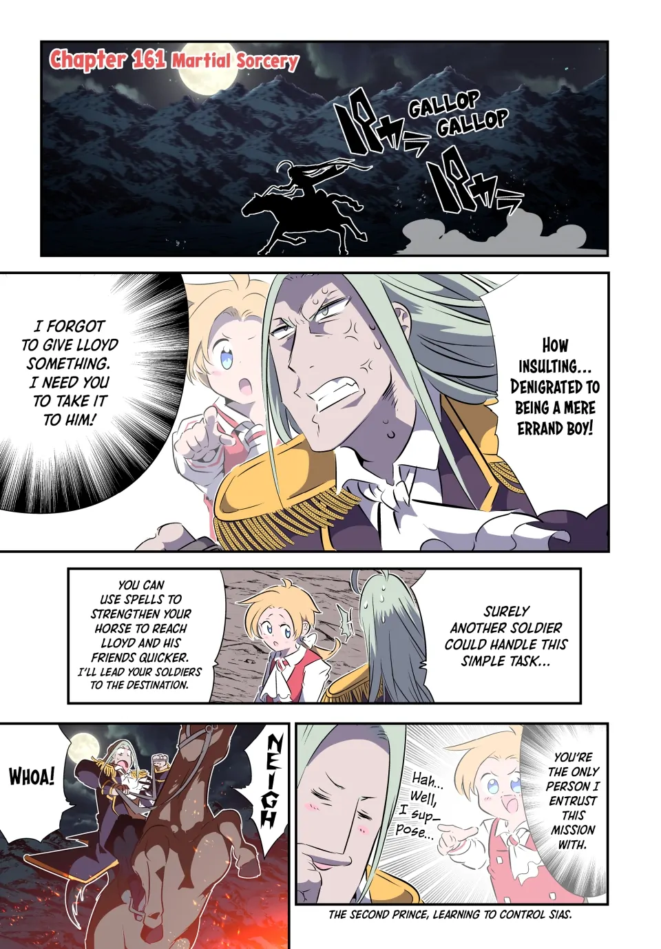 Tensei Shitara Dai Nana Ouji Dattanode, Kimamani Majutsu O Kiwamemasu Chapter 161 - page 1