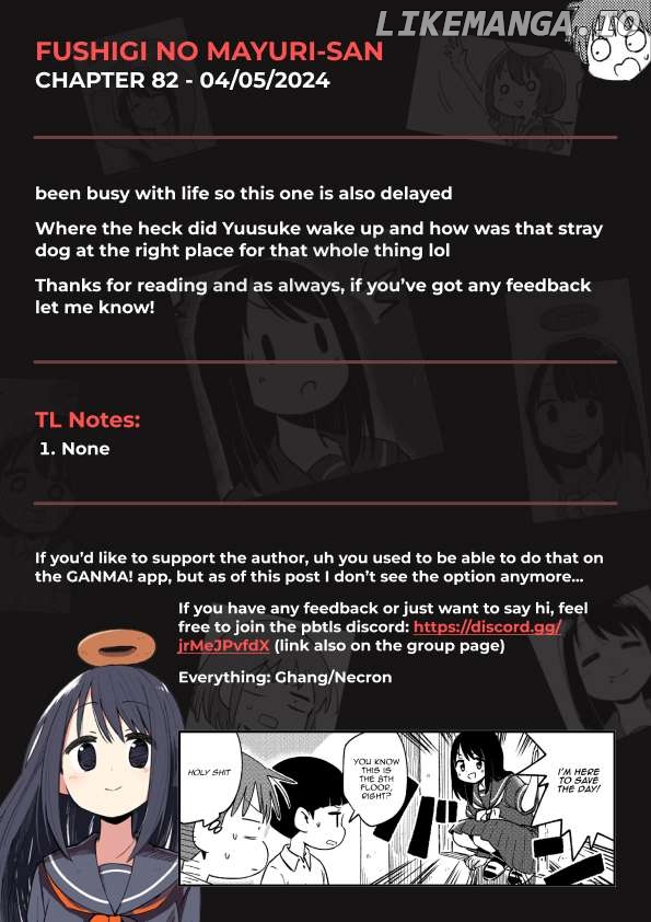Fushigi no Mayuri-san Chapter 82 - page 5