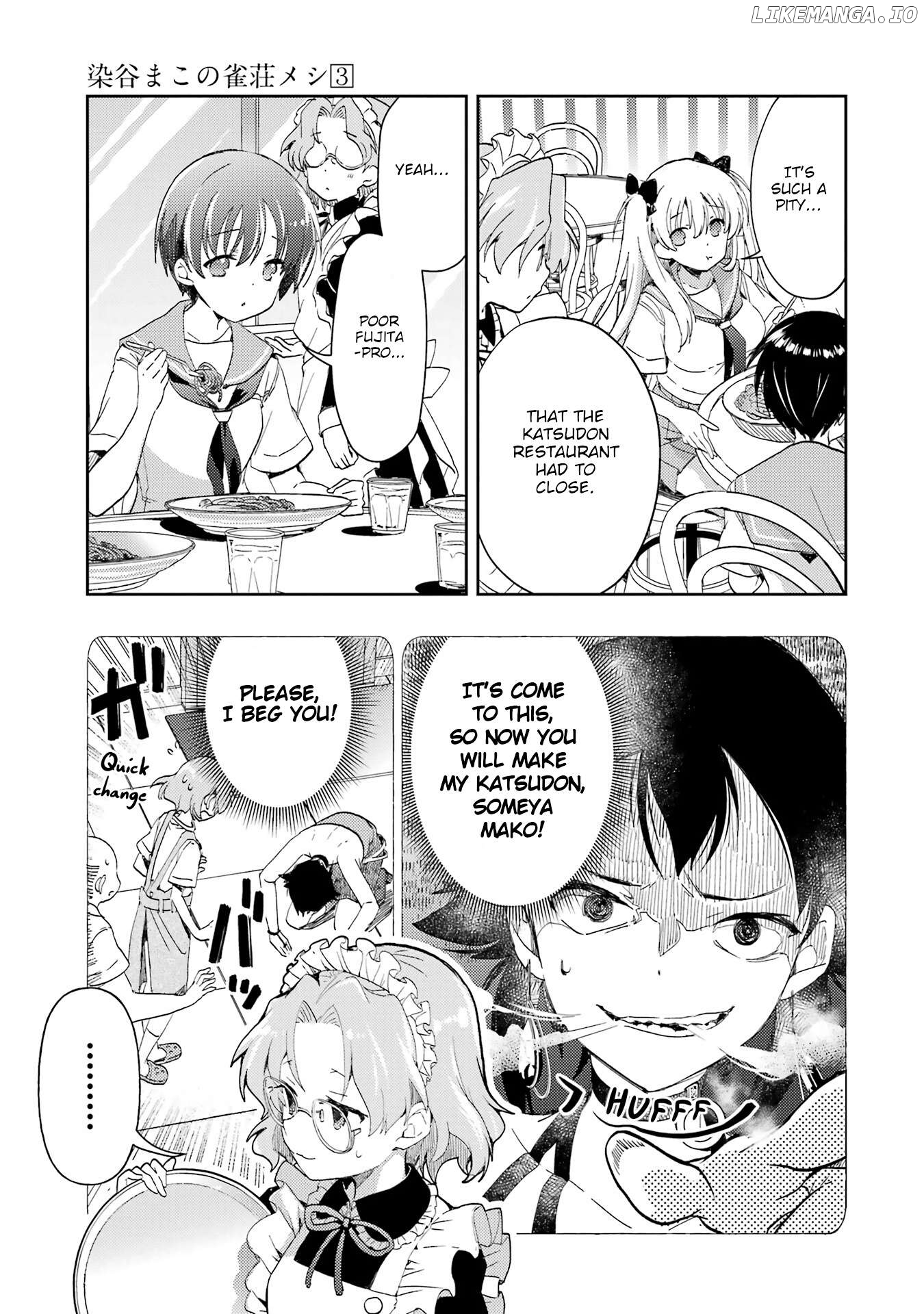 Someya Mako’s Mahjong Parlor Food Chapter 30 - page 3