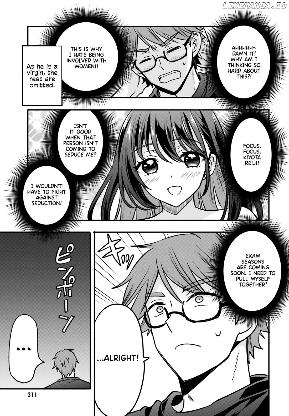 Zettai Ni Yuuwaku Sarenai Otoko Vs Zettai Ni Yuuwaku Suru Onna Chapter 8 - page 7