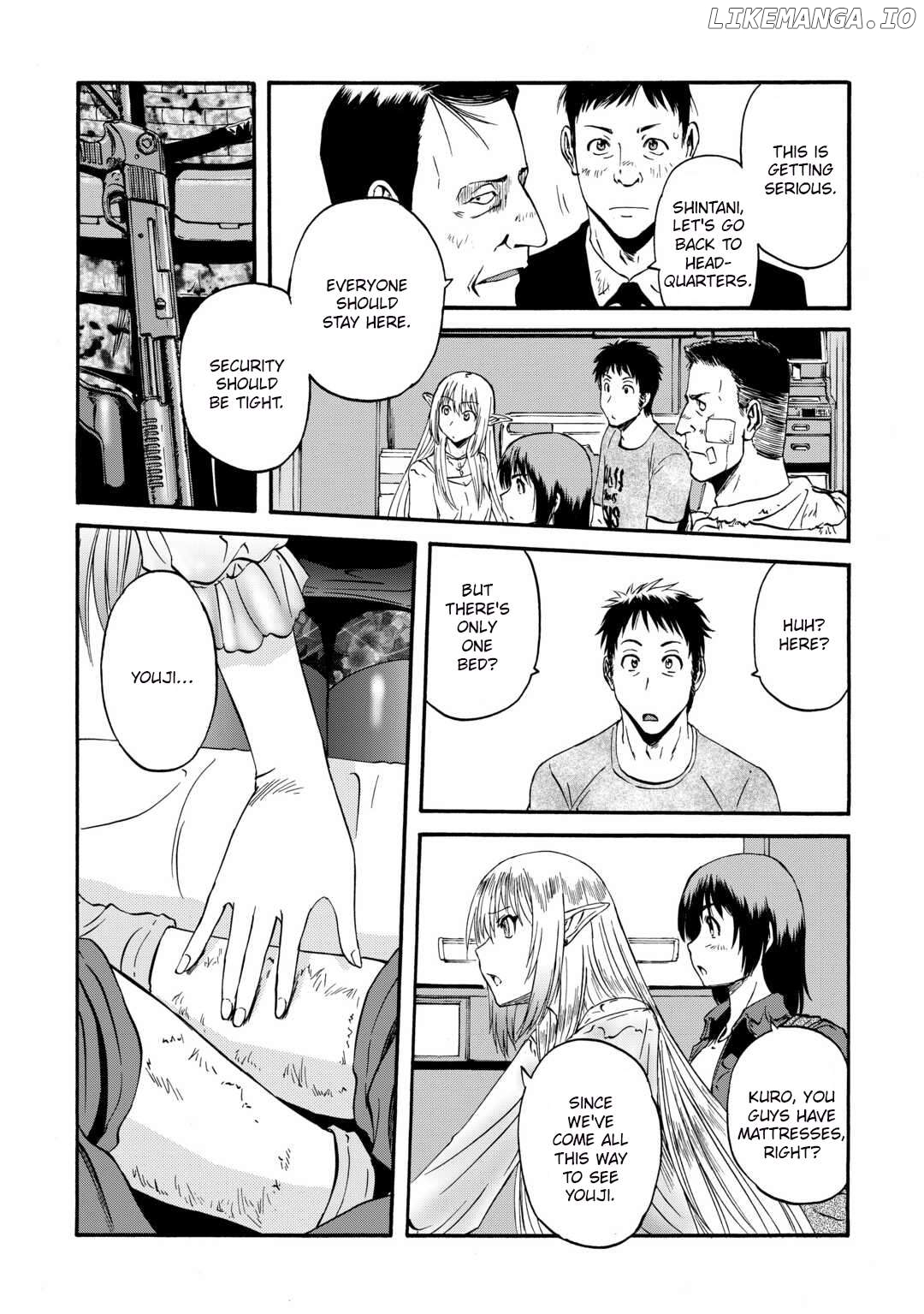 Gate - Jietai Kare no Chi nite, Kaku Tatakeri Chapter 133 - page 32