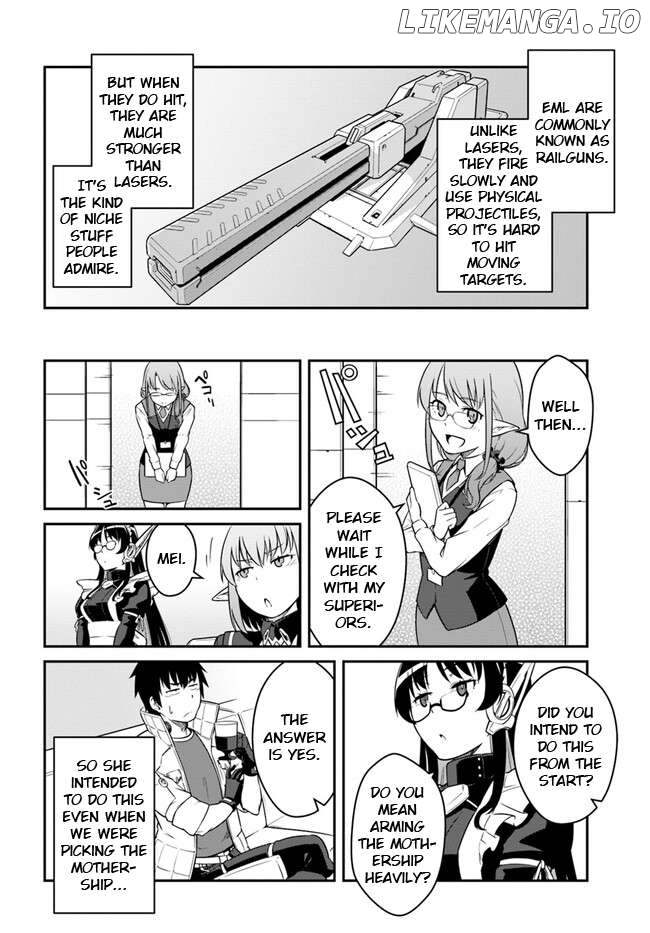 Mezametara Saikyou Soubi To Uchuusen-Mochi Datta No De, Ikkodate Mezashite Youhei Toshite Jiyuu Ni Ikitai Chapter 40.2 - page 8
