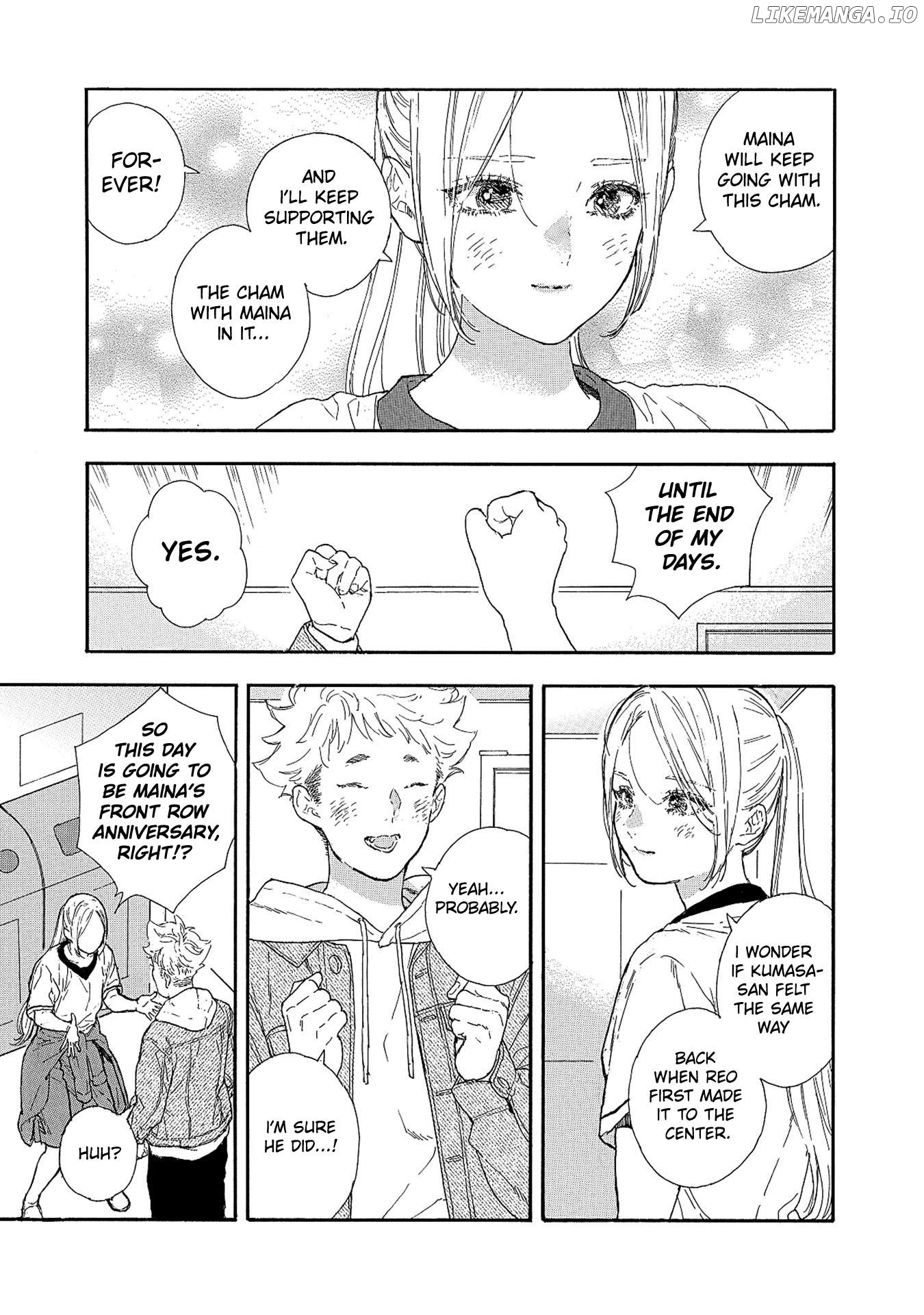 Oshi Ga Budoukan Ittekuretara Shinu Chapter 58 - page 7