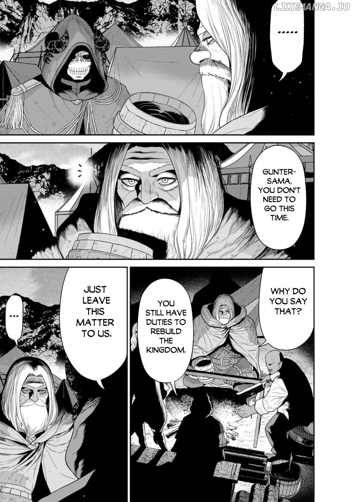 Maou Gun Saikyou No Majutsushi Wa Ningen Datta Chapter 42.2 - page 3