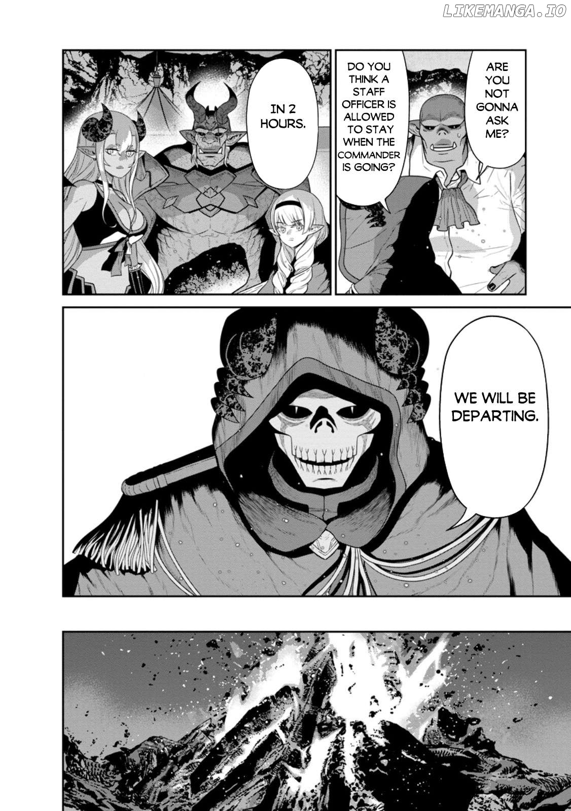 Maou Gun Saikyou No Majutsushi Wa Ningen Datta Chapter 42.2 - page 4