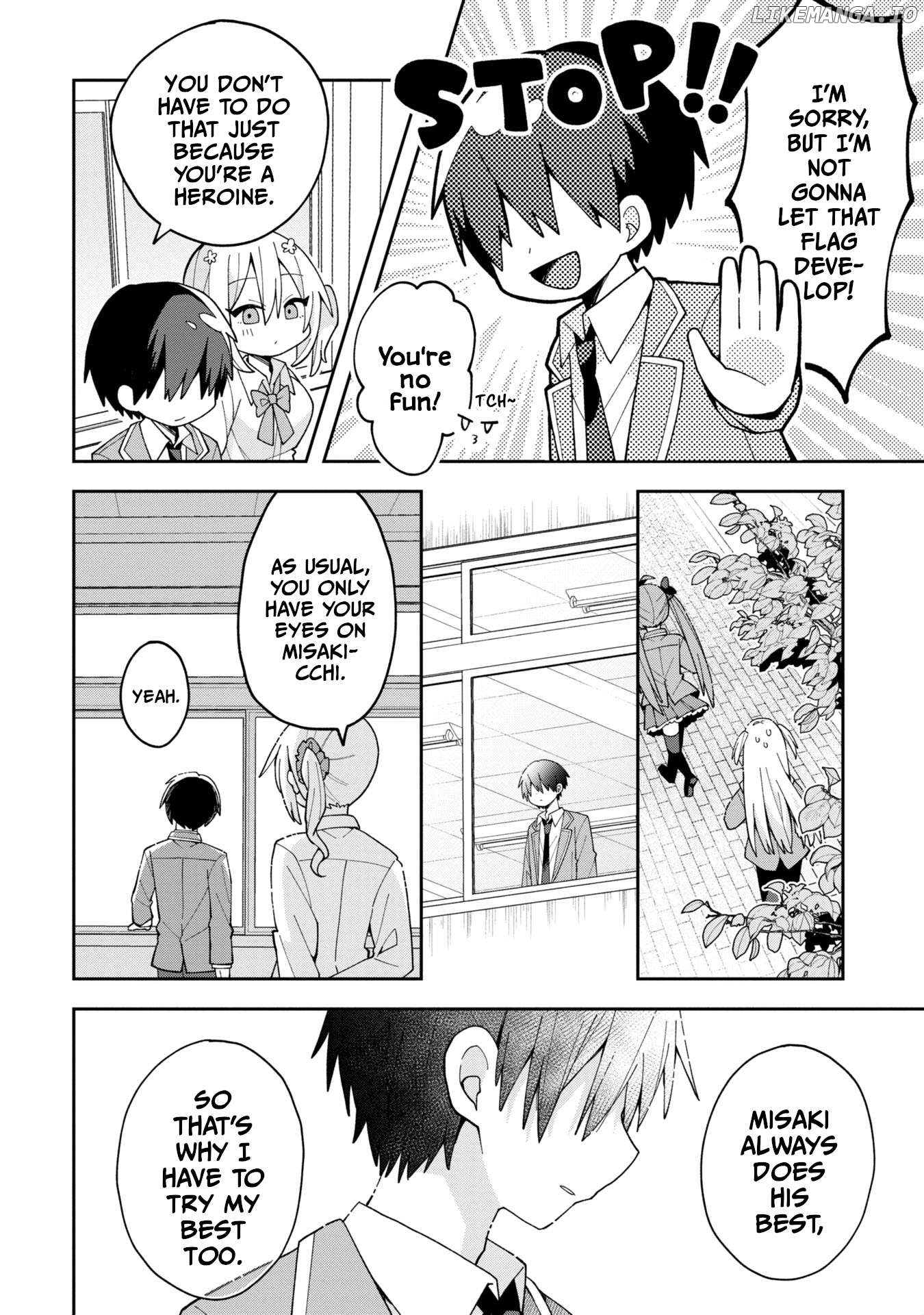 Misaki-kun wa Kouryaku Chara Janai Chapter 7 - page 12