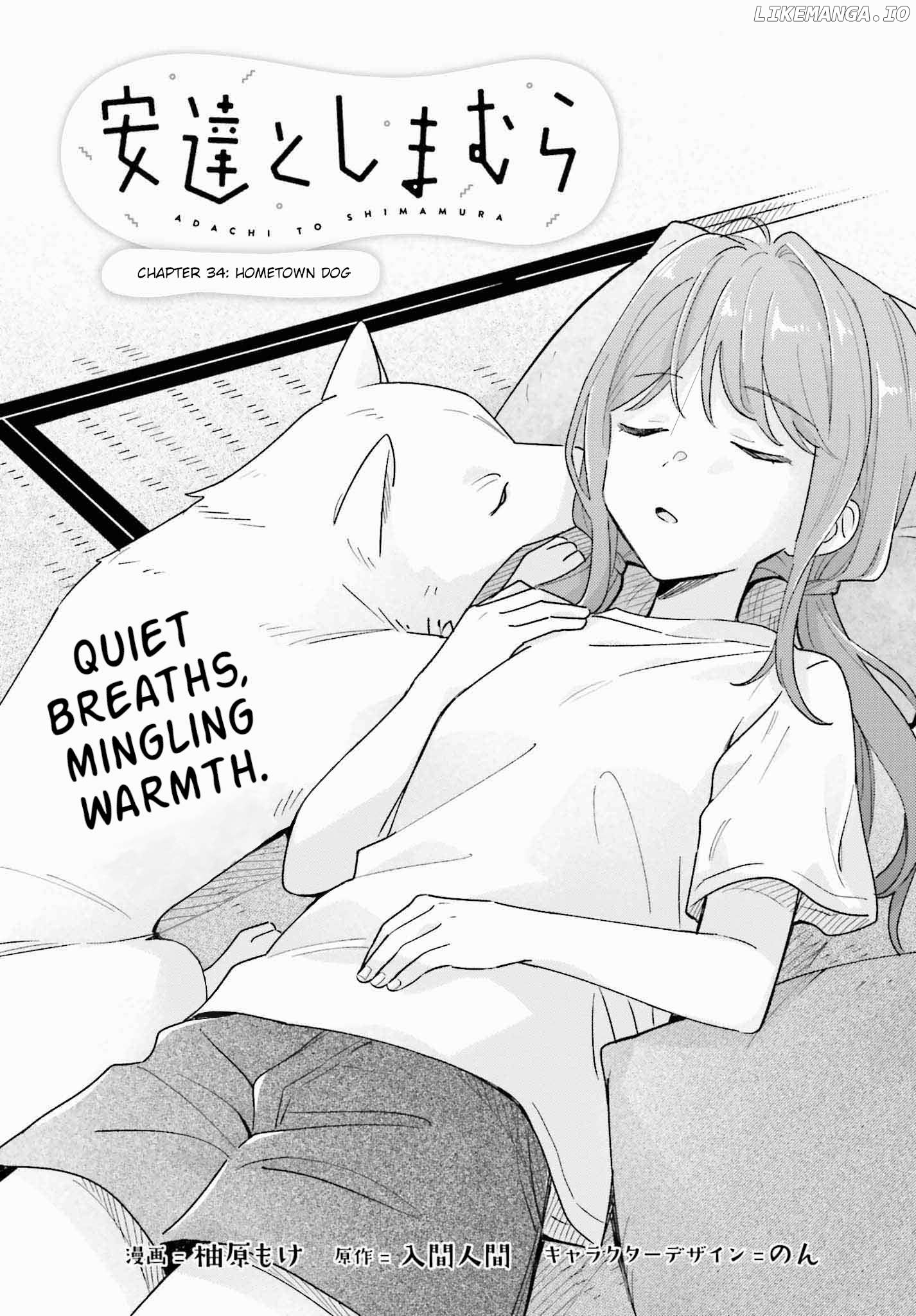 Adachi To Shimamura (Moke Yuzuhara) Chapter 49.1 - page 1