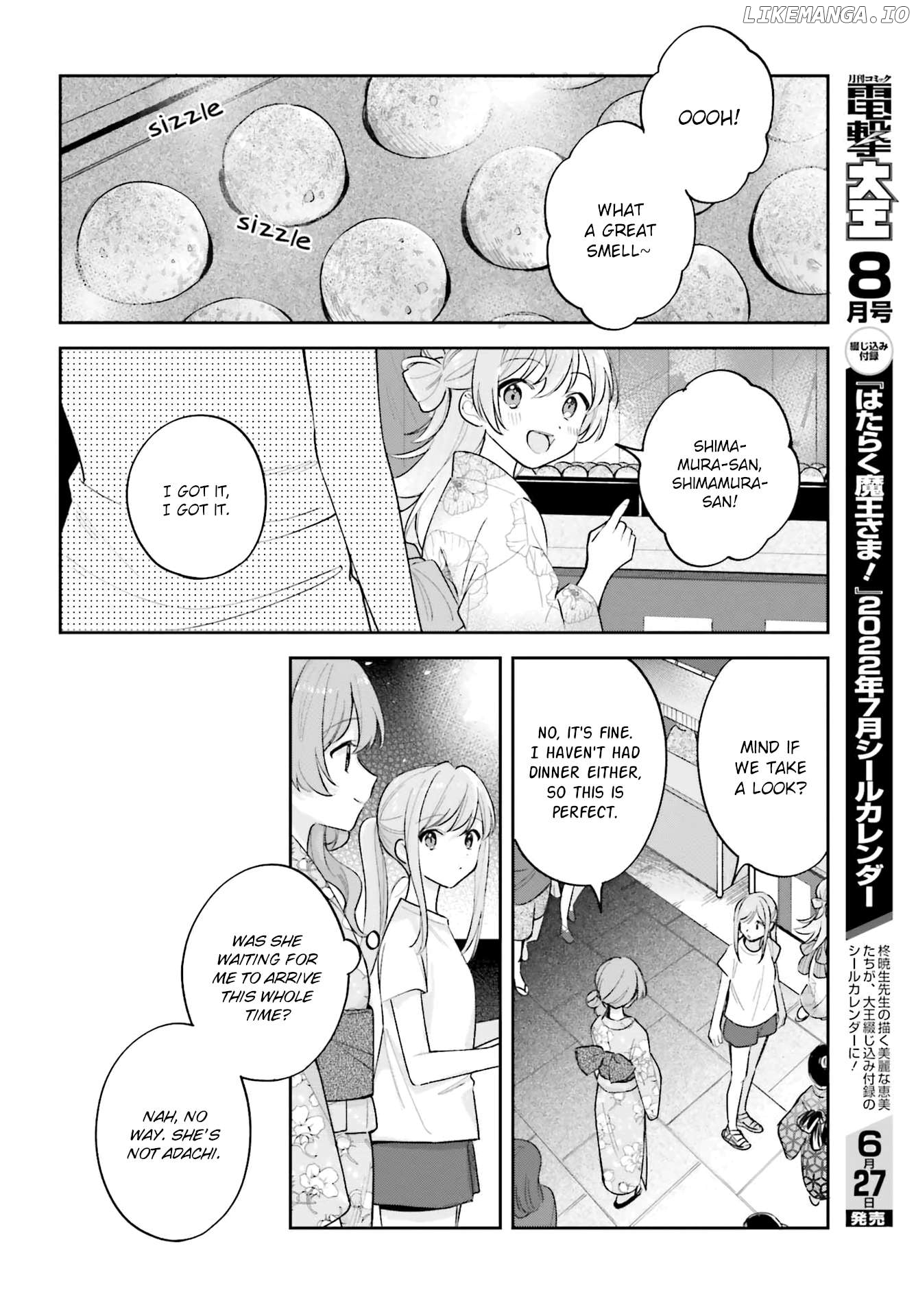Adachi To Shimamura (Moke Yuzuhara) Chapter 42.1 - page 10