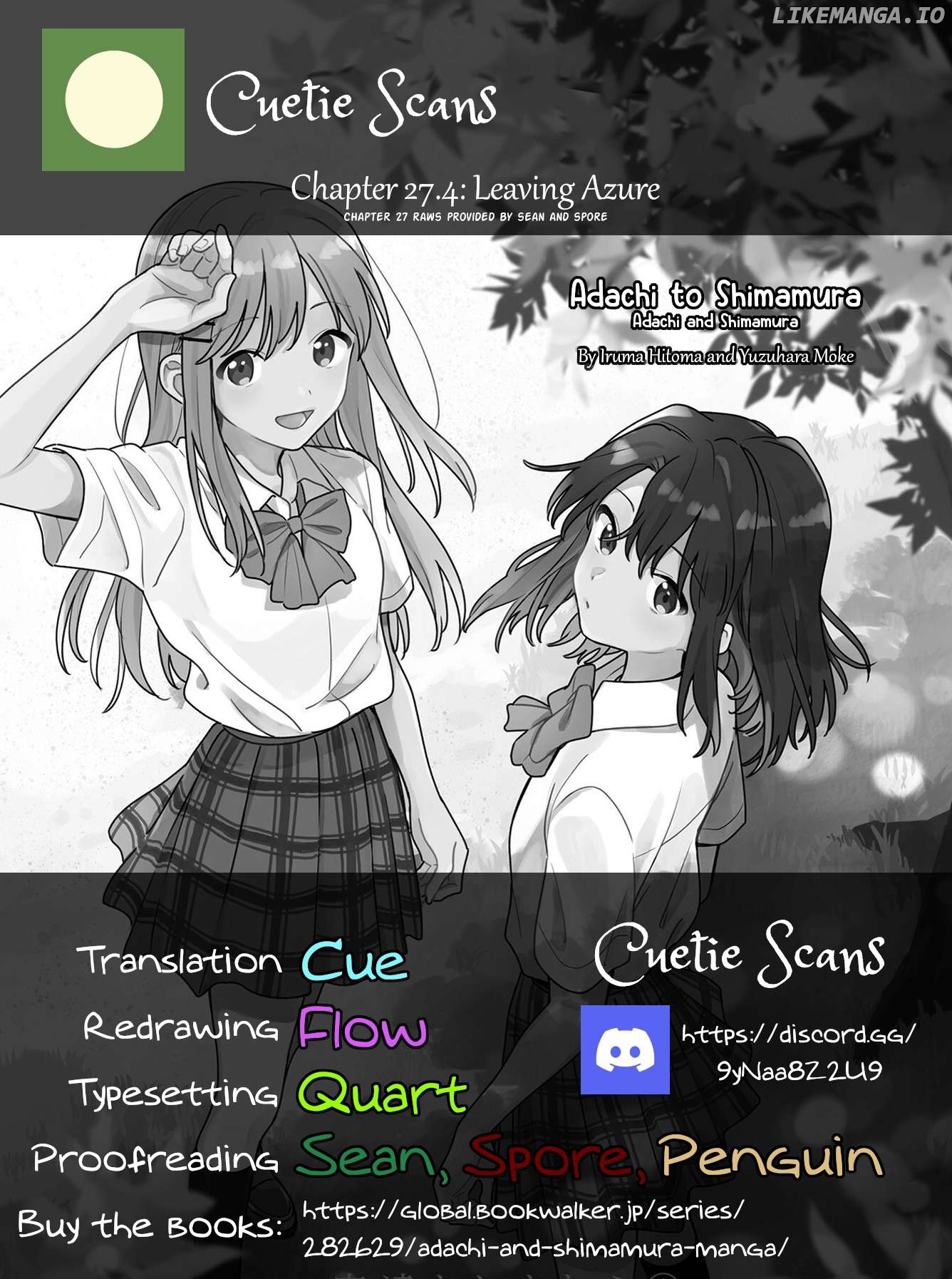 Adachi To Shimamura (Moke Yuzuhara) Chapter 42.1 - page 25