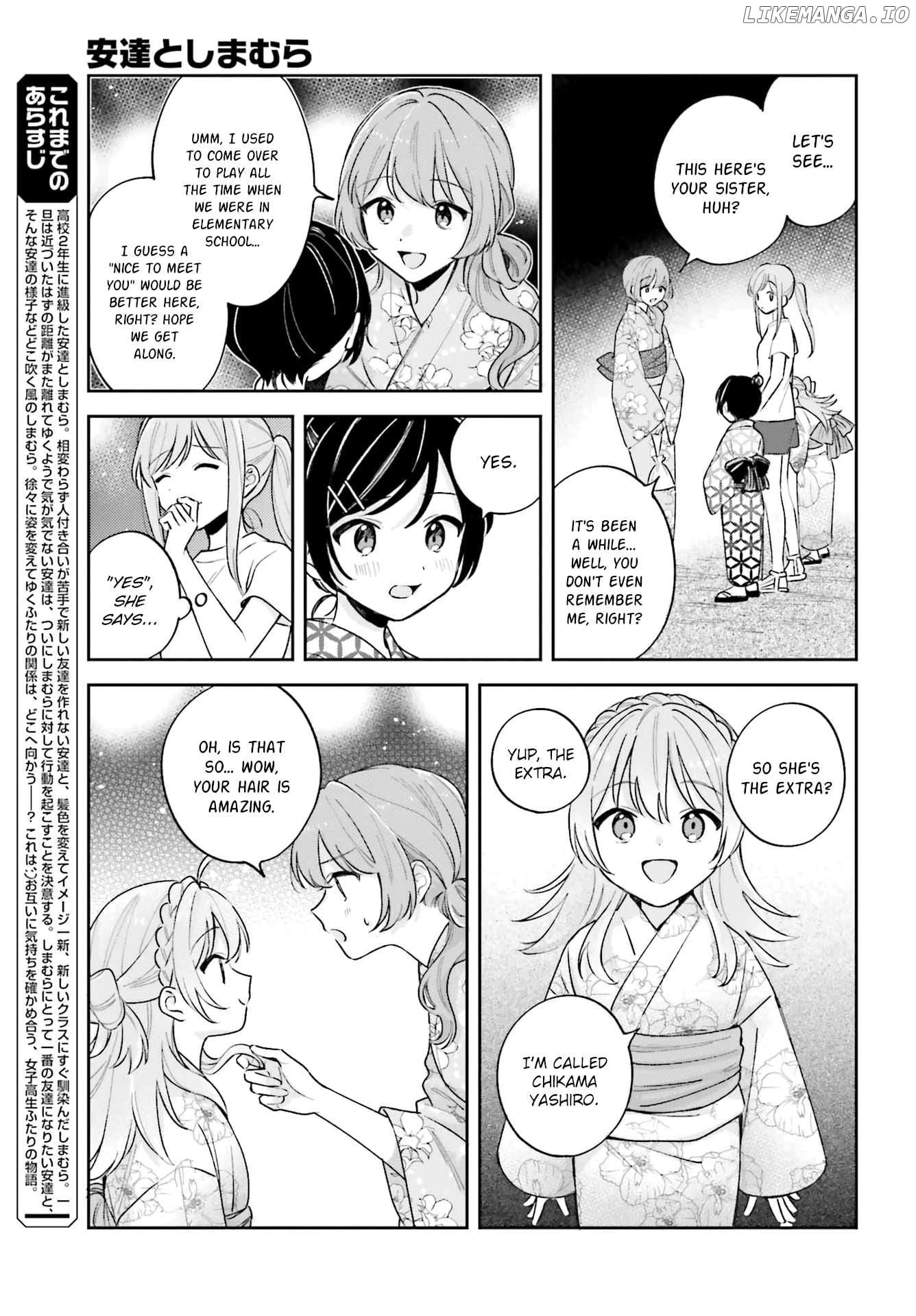 Adachi To Shimamura (Moke Yuzuhara) Chapter 42.1 - page 3