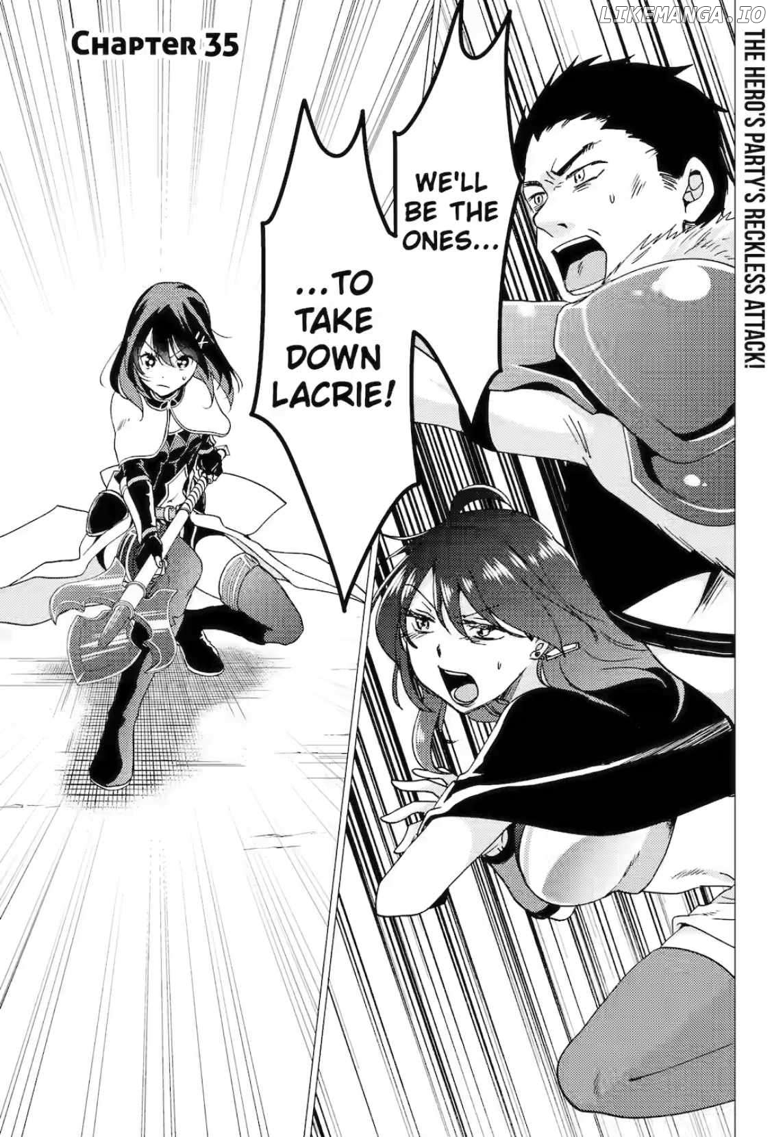 I'm Glad They Kicked Me From The Hero's Party.. But Why're you following me, Great Saintess? Chapter 35 - page 1